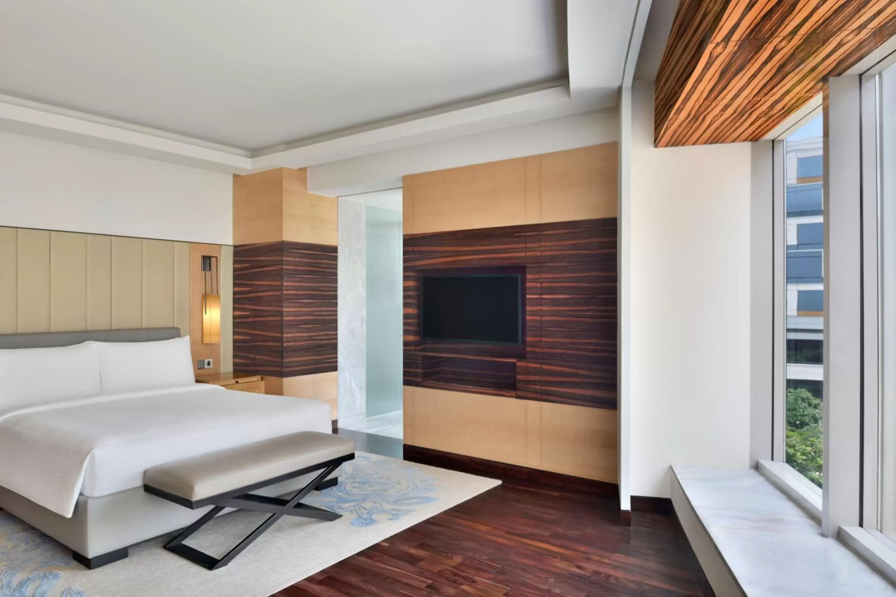 Bedroom, Bed in JW Marriott Hotel New Delhi Aerocity