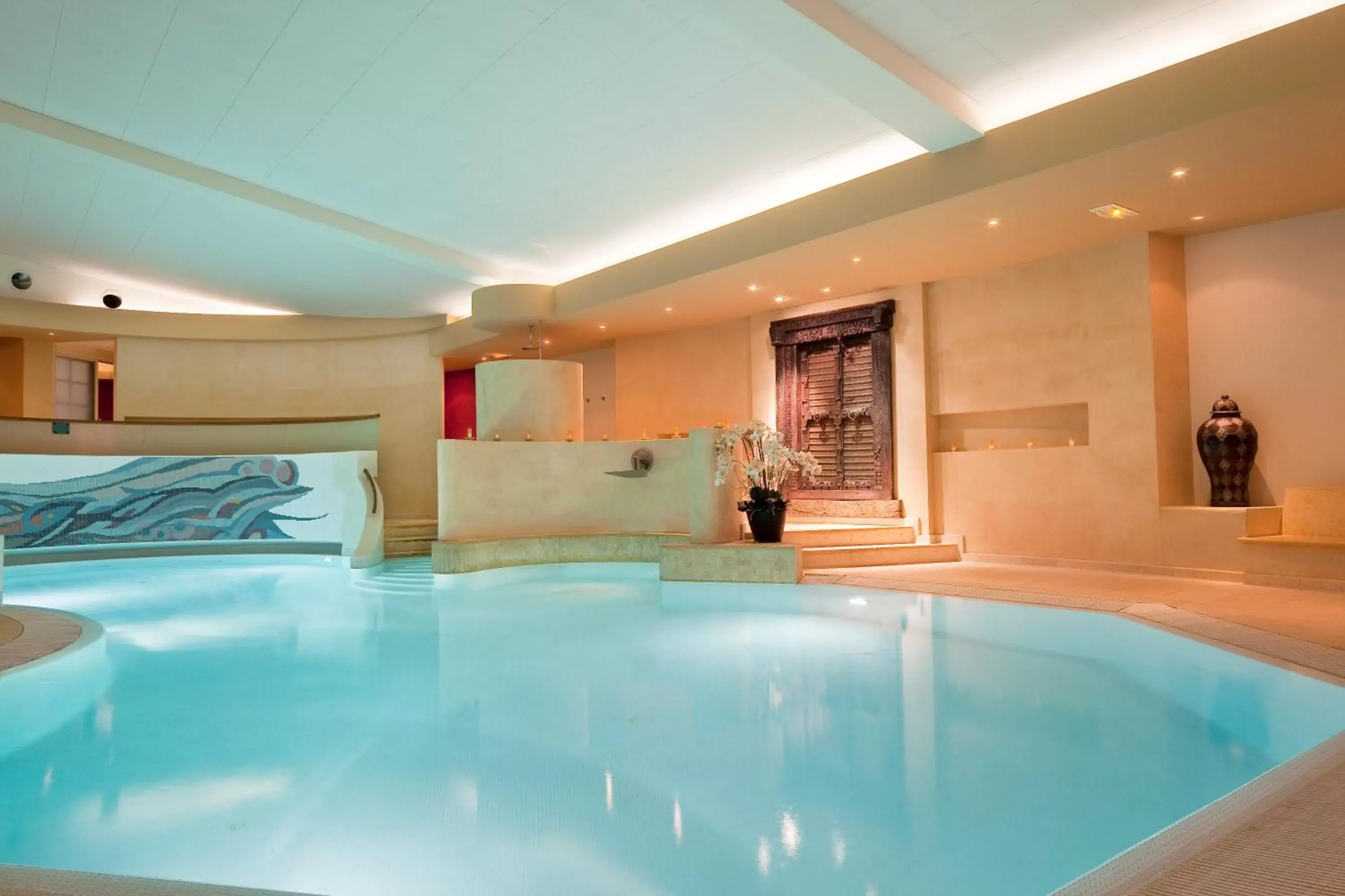 Spa and wellness centre/facilities, Swimming Pool in Le Parc Hôtel Obernai & Yonaguni Spa