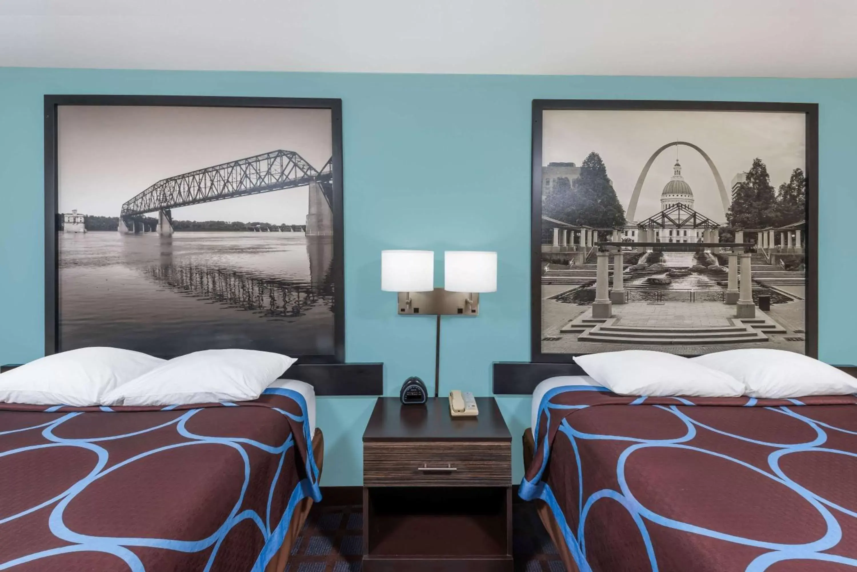 Bedroom, Bed in Super 8 by Wyndham Okawville Bedroom, Bed in Super 8 by Wyndham Okawville