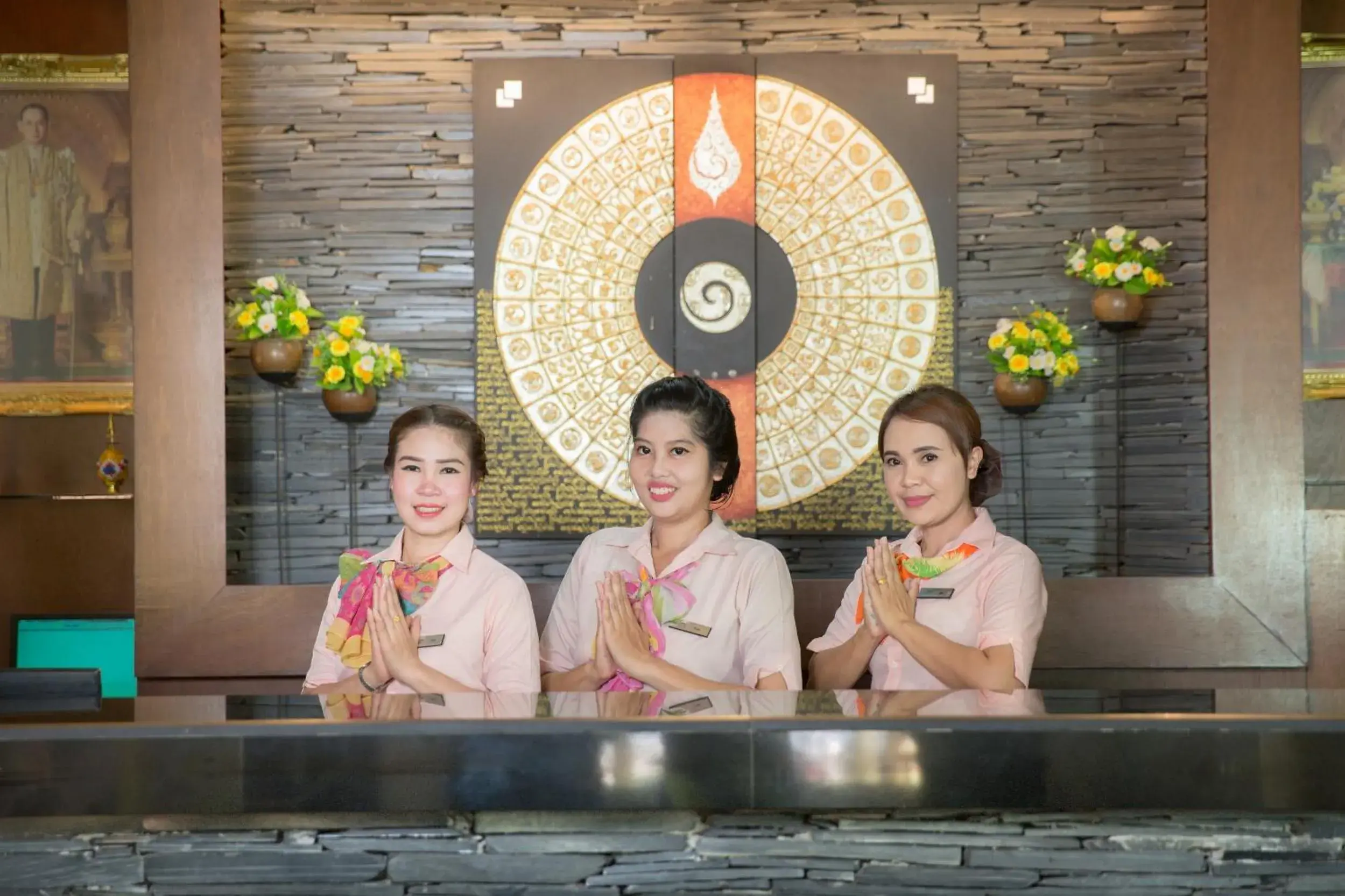 Lobby or reception in Karona Resort & Spa - SHA Extra Plus Lobby or reception in Karona Resort & Spa - SHA Extra Plus