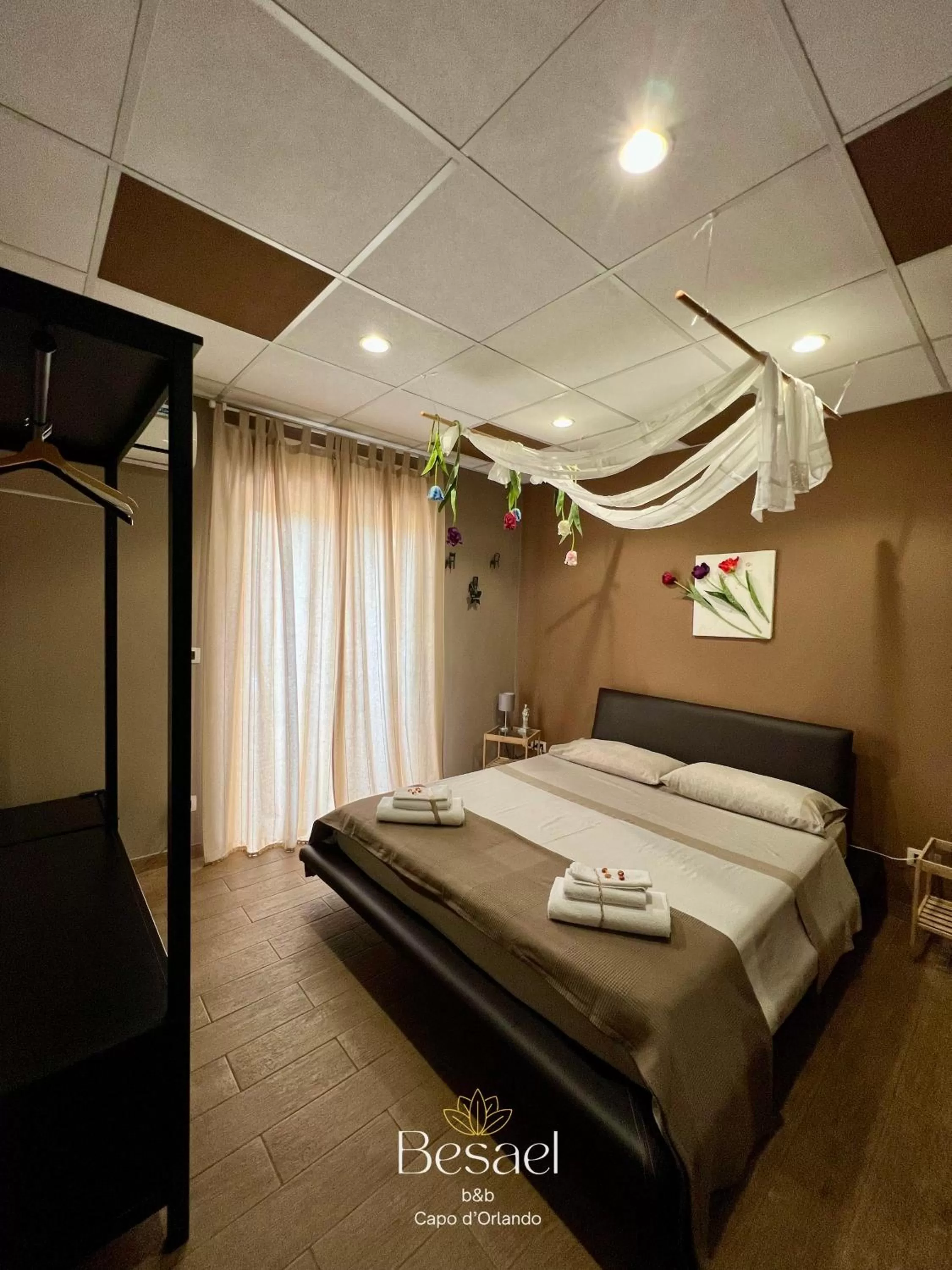 Bed in Besael b&b Capo d'Orlando