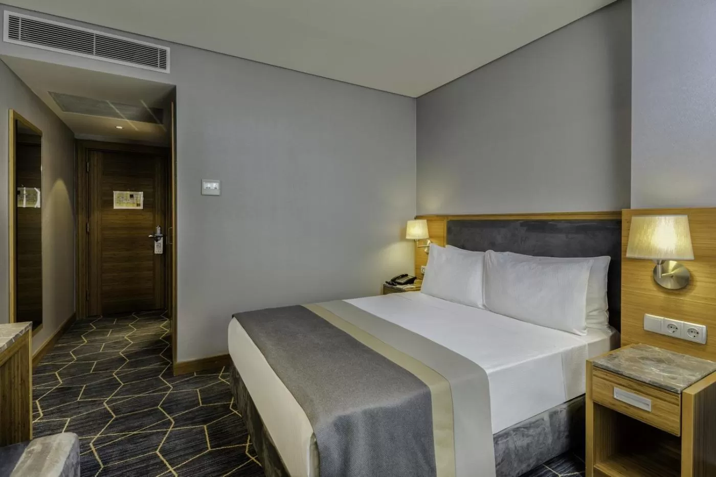 Bed in Hotel Venera Istanbul Old City