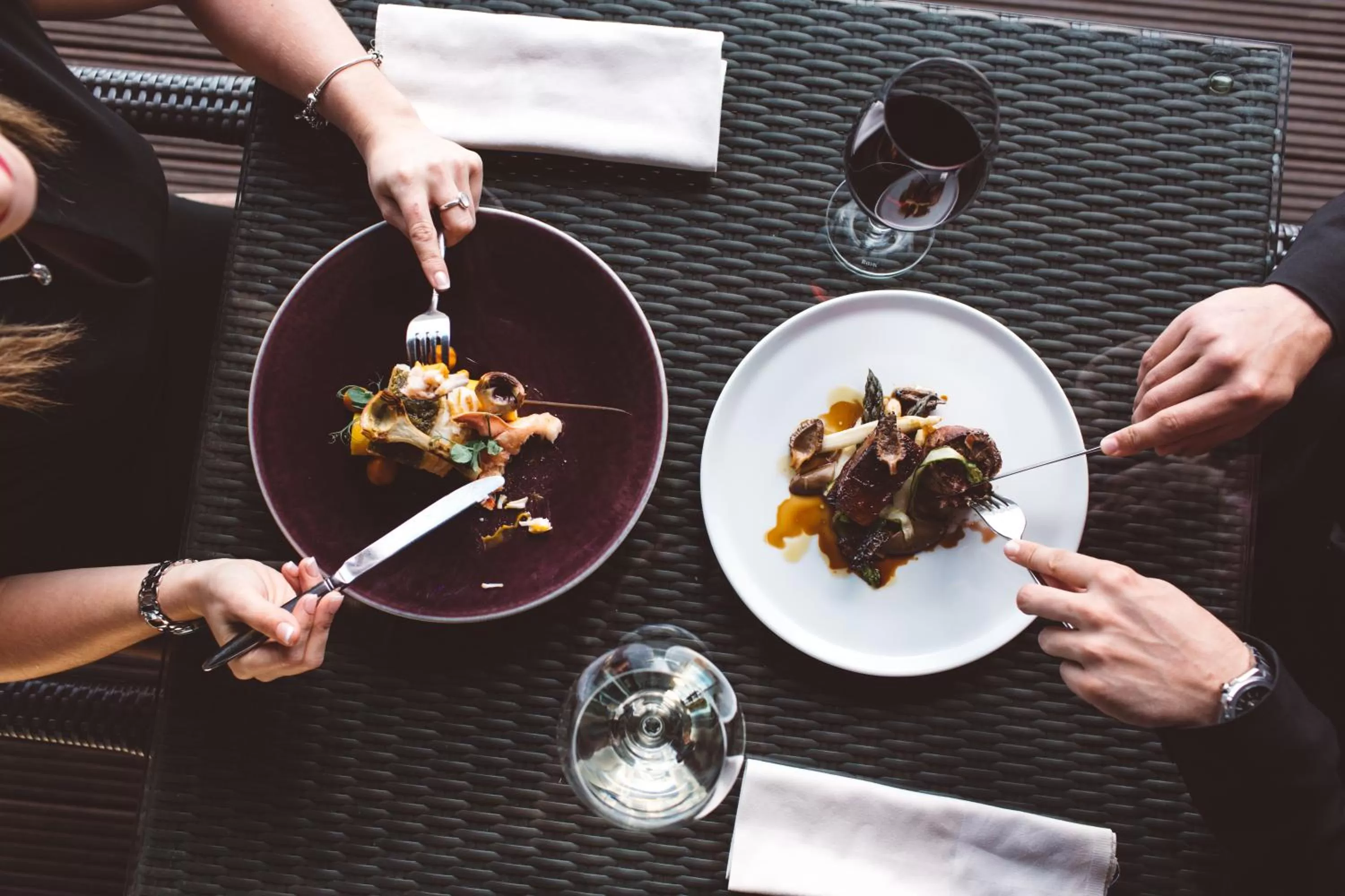 Dinner in The Royal Yacht