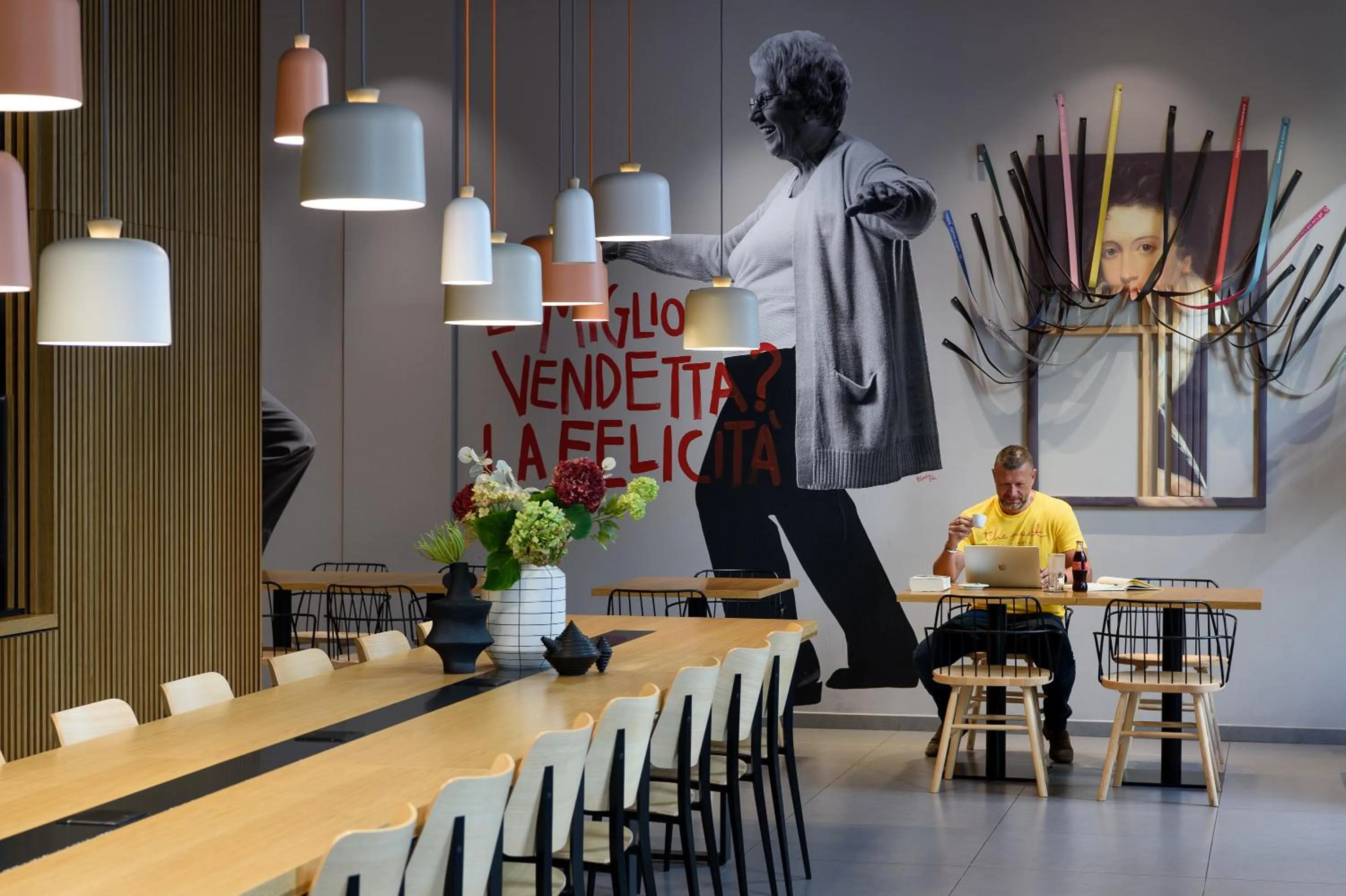 People in The Poet Hotel