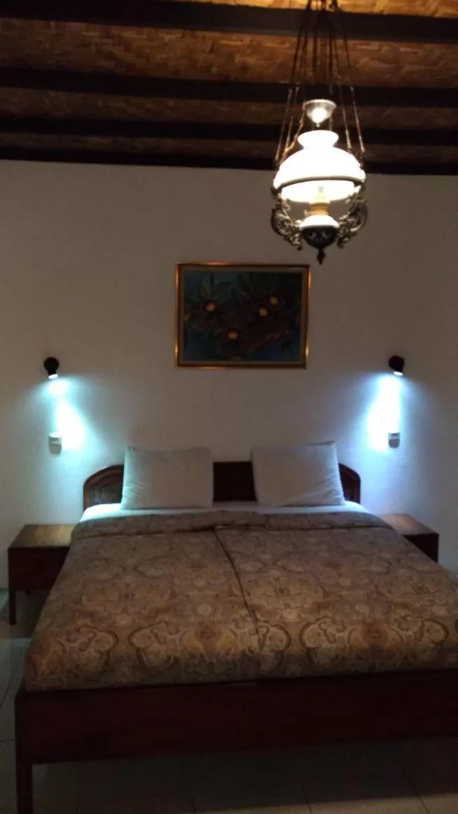 Bed in Bladok Hotel & Restaurant