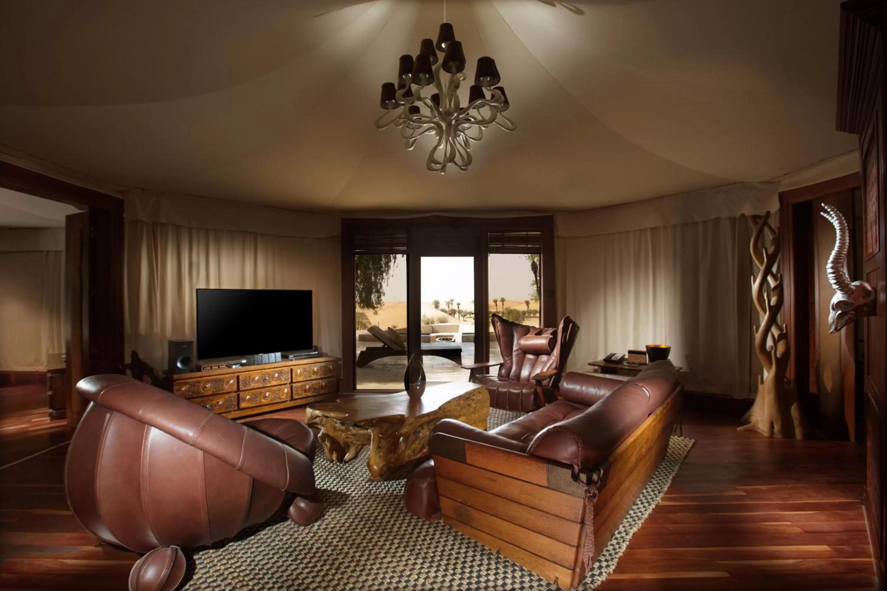 Living room in Telal Resort Al Ain