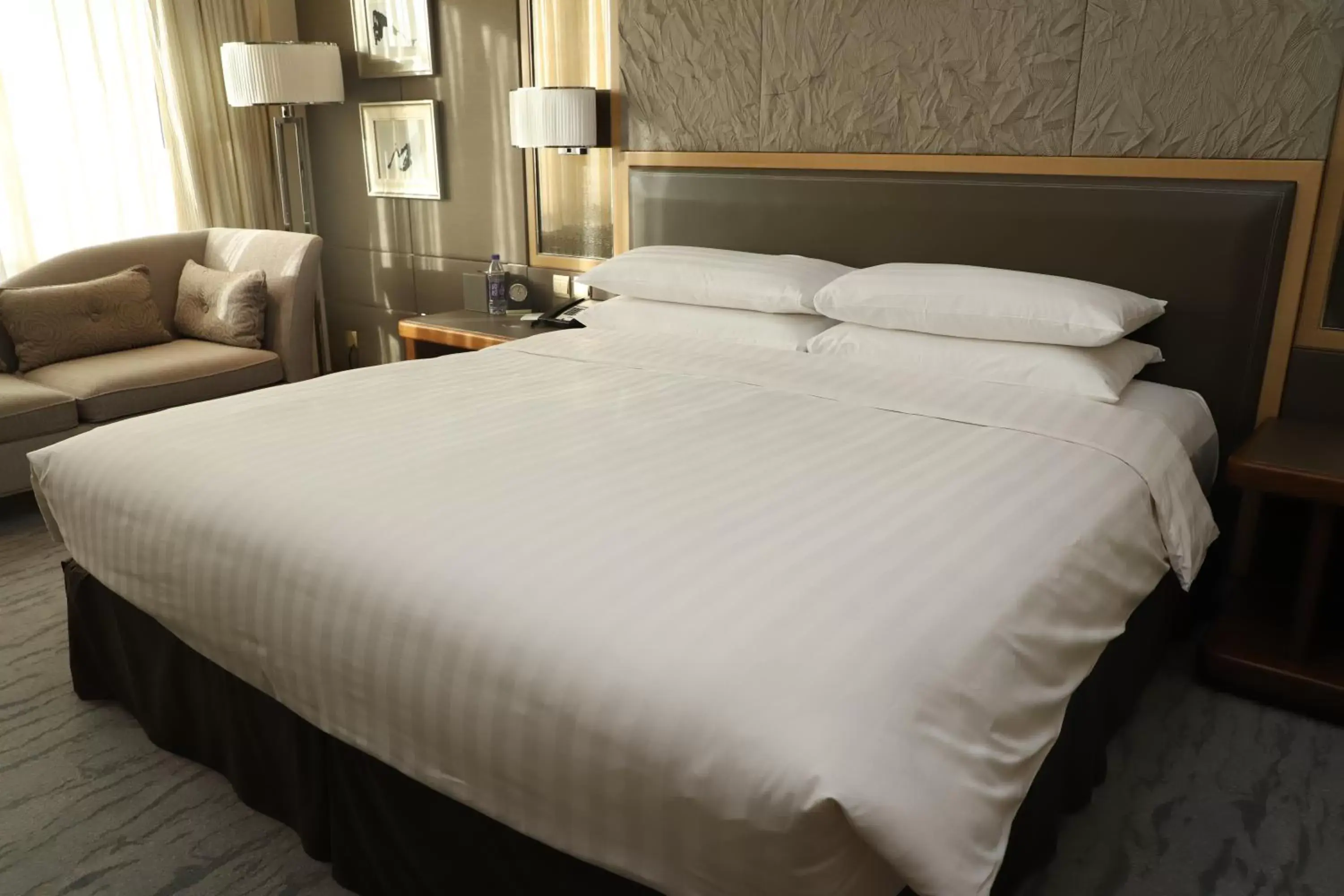 Bed in Kerry Hotel, Beijing