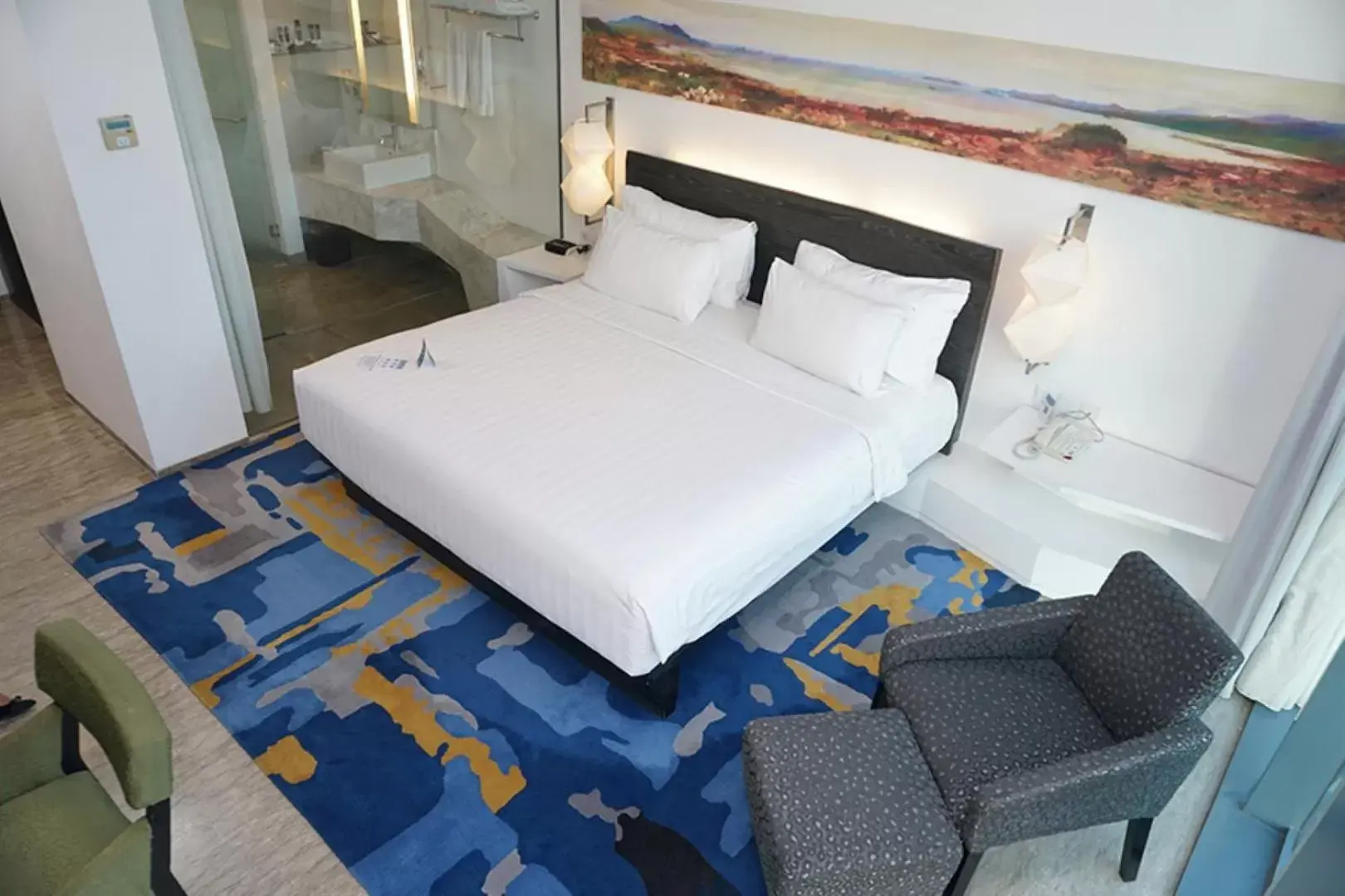 Bed in Novotel Lampung