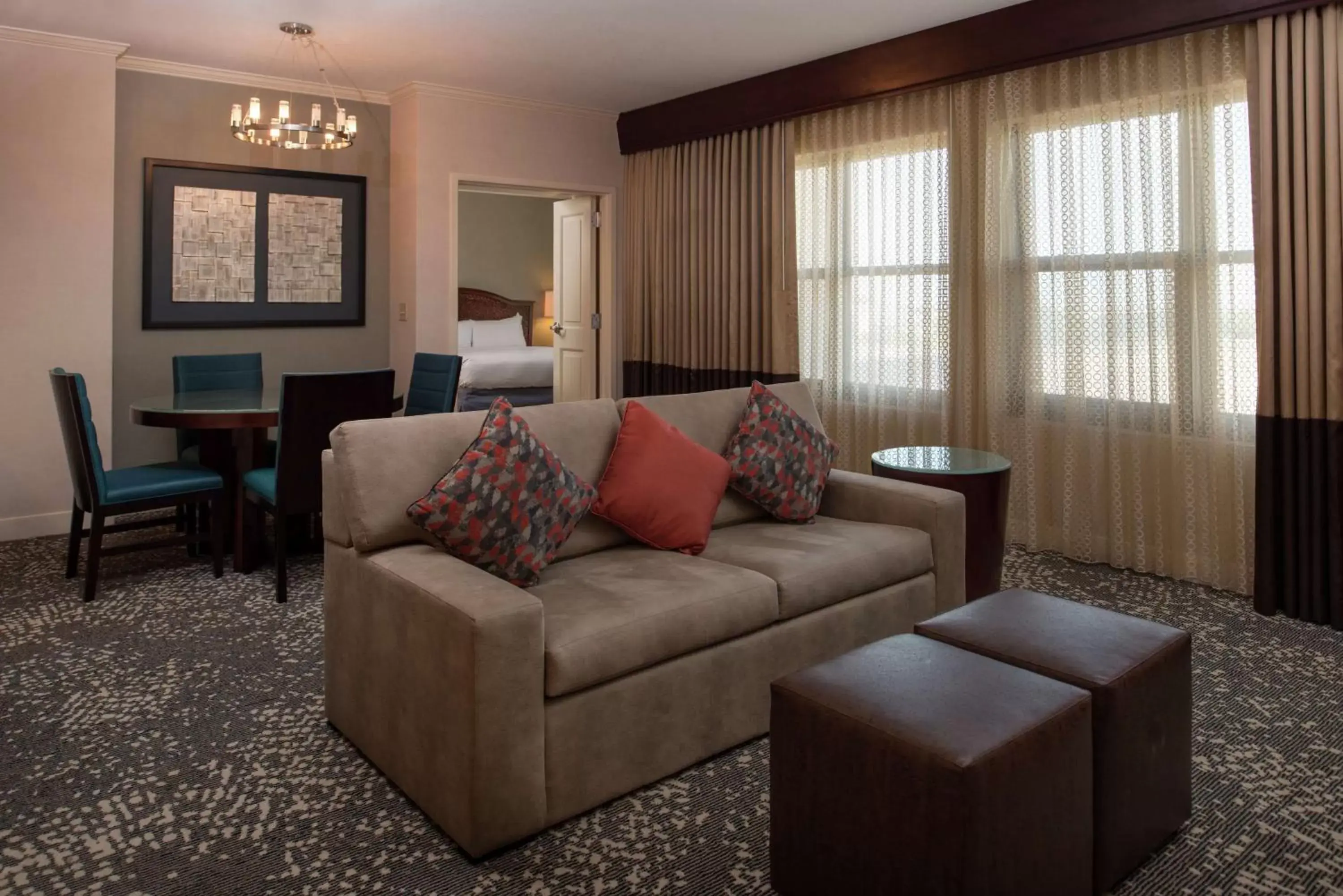 Living room, Seating Area in Hilton San Antonio Hill Country