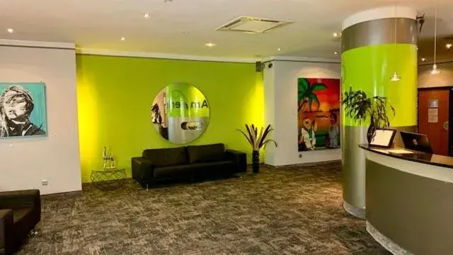 Lobby or reception, Lobby/Reception in Hotel Ambiente Walldorf