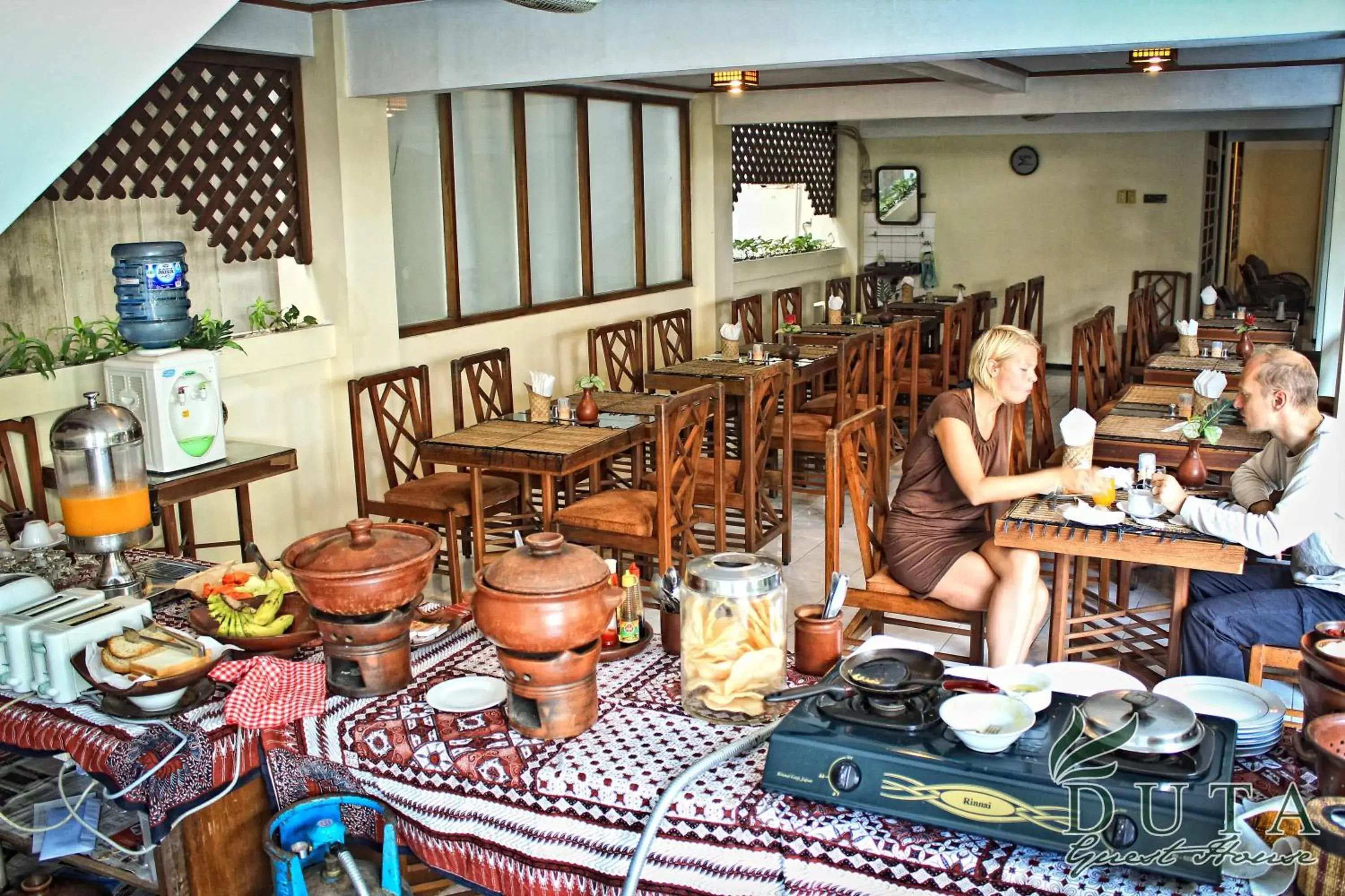 Staff in Duta Guest House