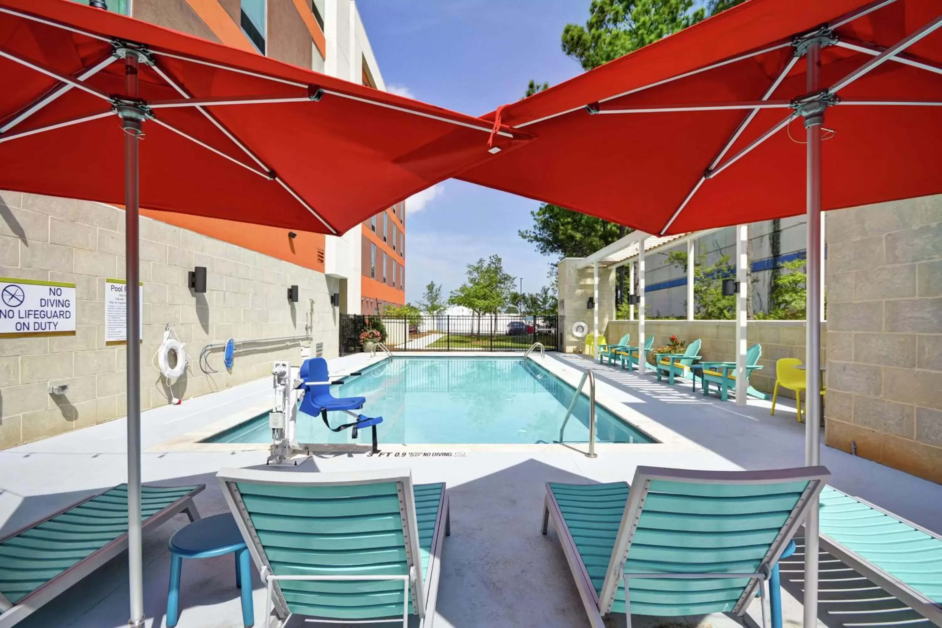 Pool view, Swimming Pool in Home2 Suites By Hilton Atlanta Lithia Springs