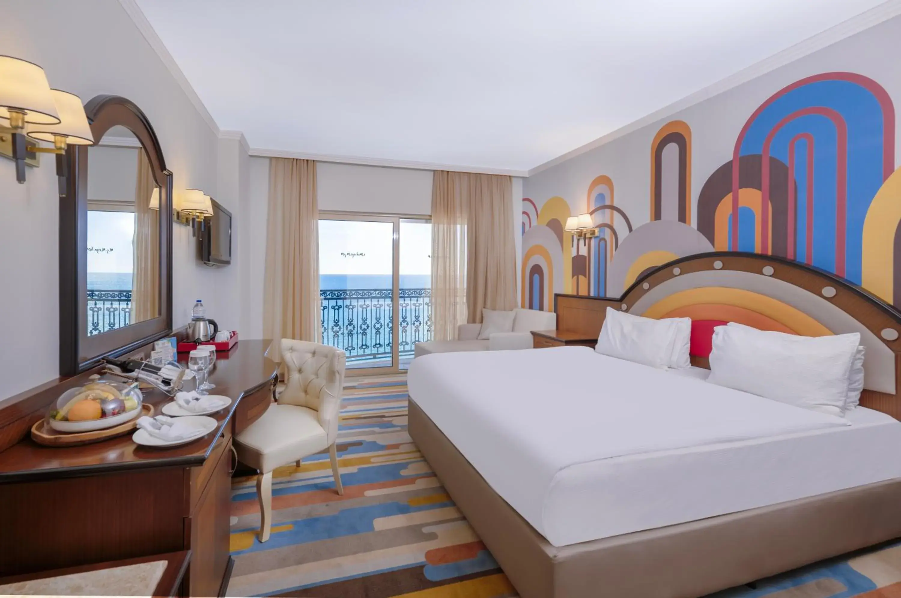 Bed in Megasaray Westbeach Antalya - All Inclusive