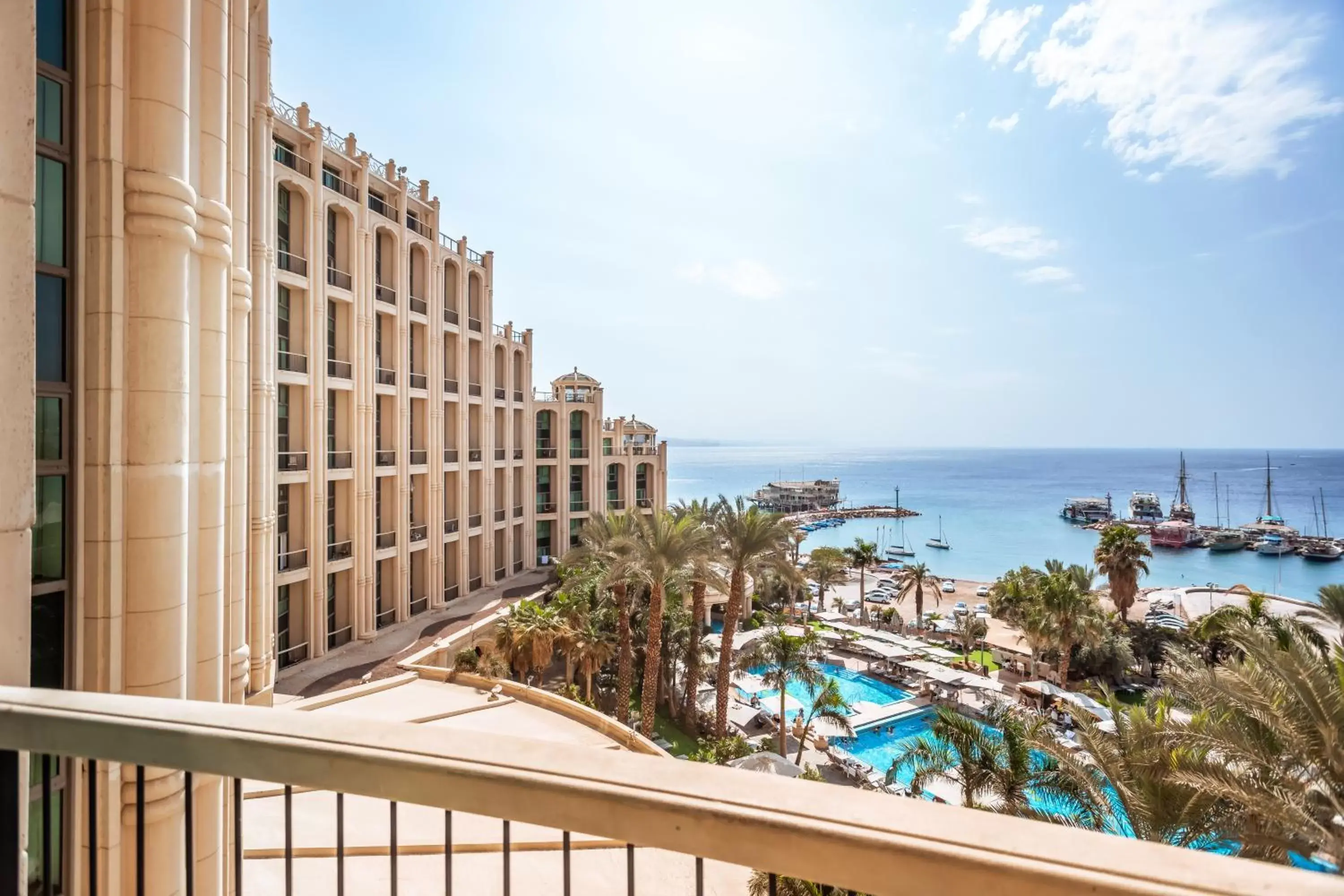 View (from property/room), Pool View in Queen of Sheba Eilat