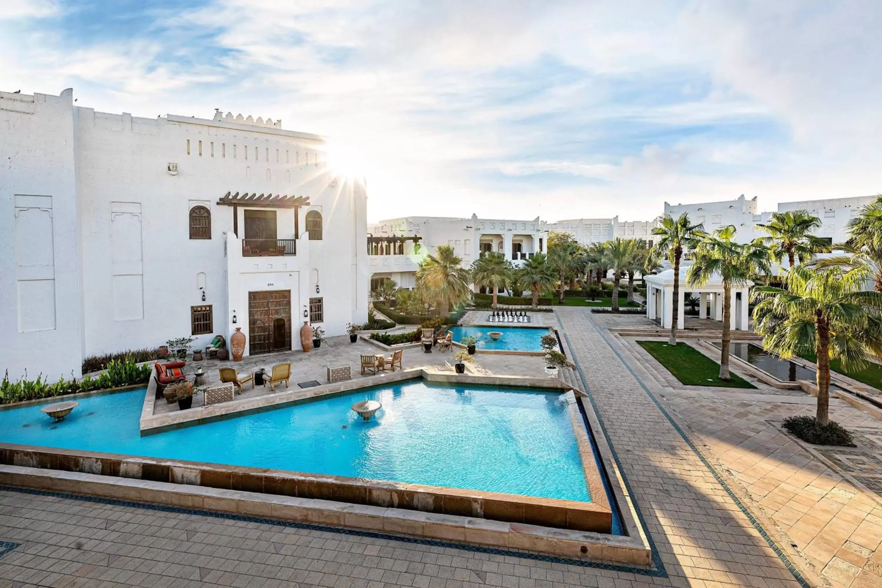 Property building, Pool View in Sharq Village & Spa, a Ritz-Carlton Hotel