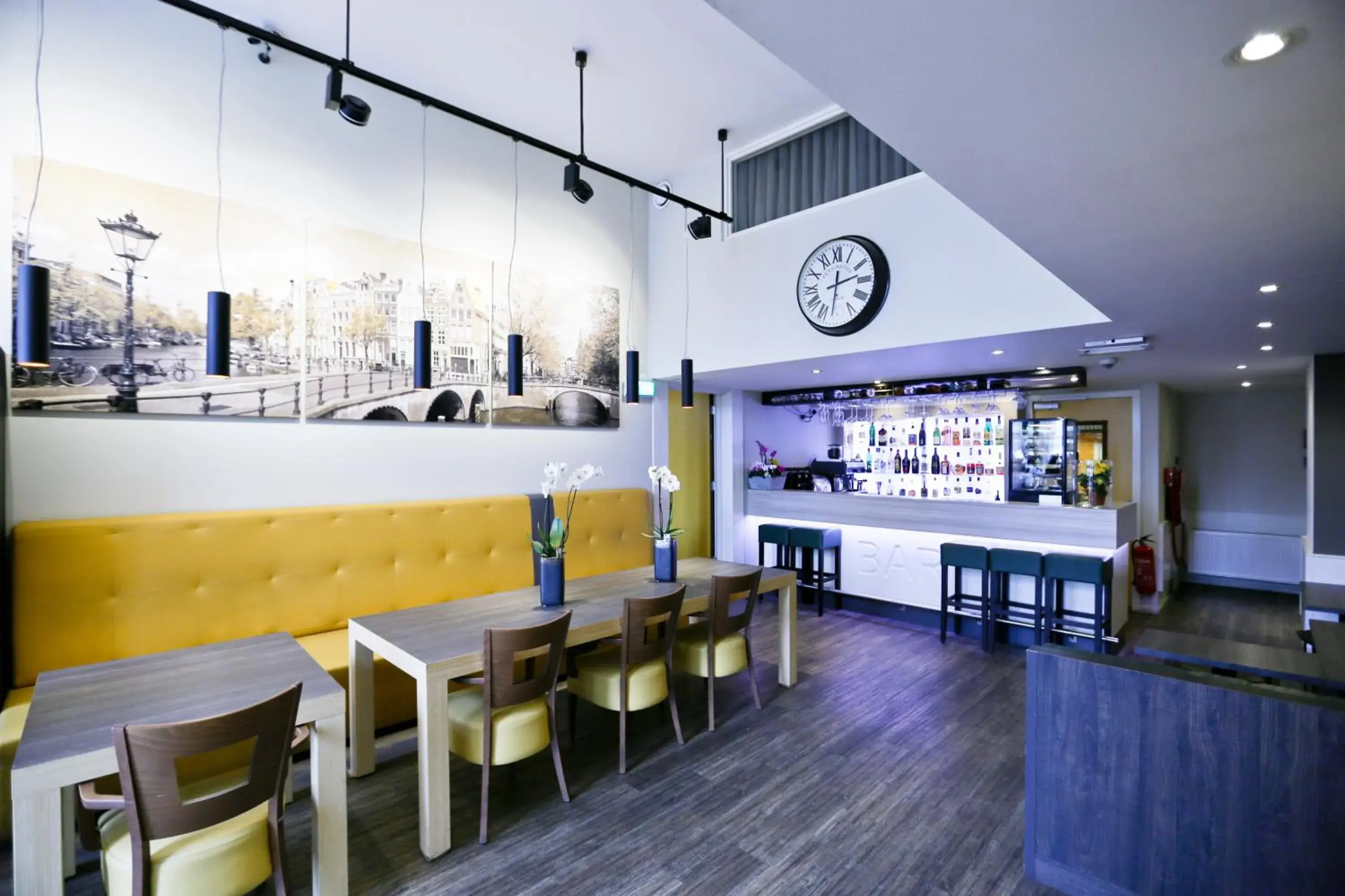Lounge or bar, Restaurant/Places to Eat in City Hotel Amsterdam