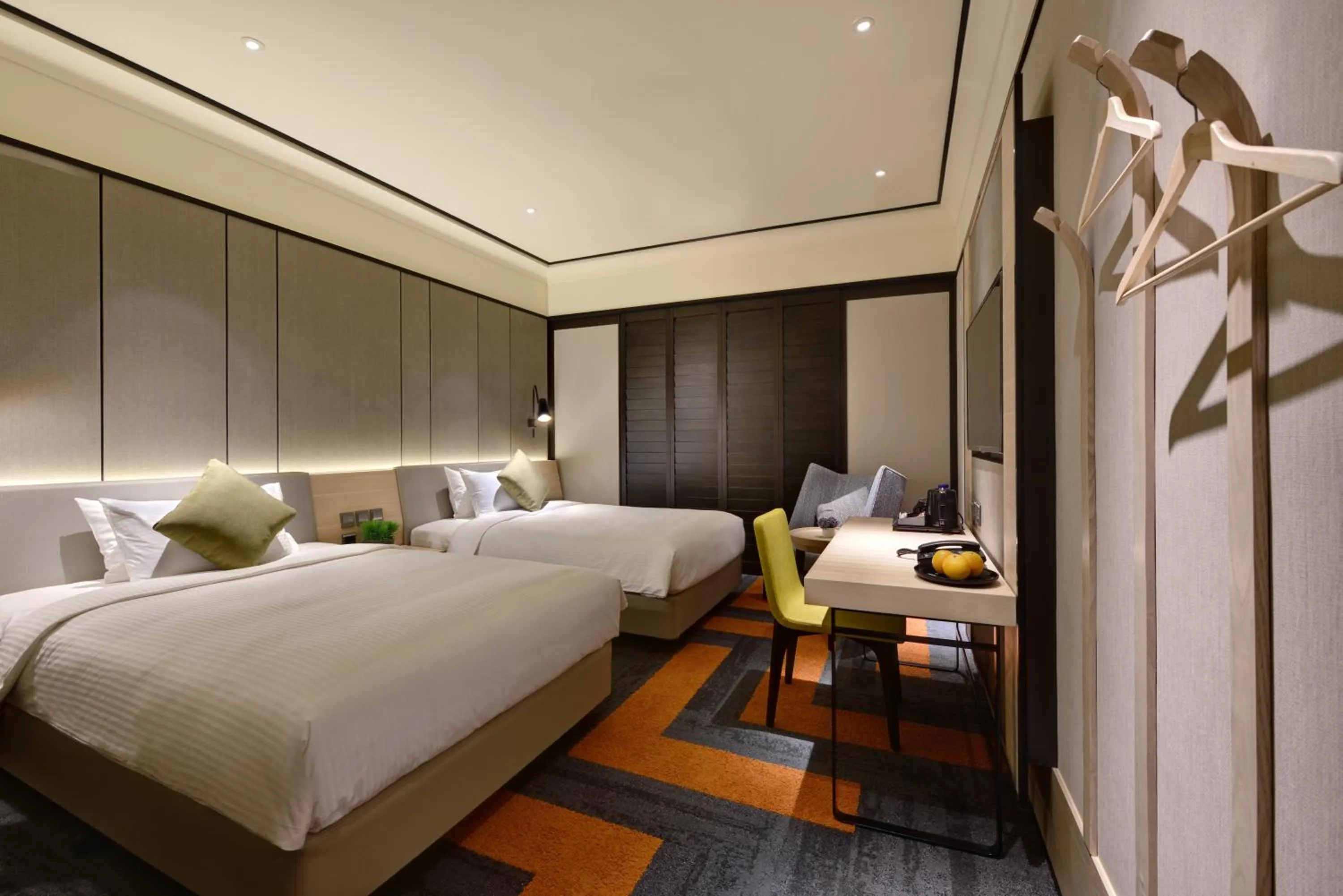 Photo of the whole room, Bed in Aerotel Singapore - Transit Hotel in Terminal 1