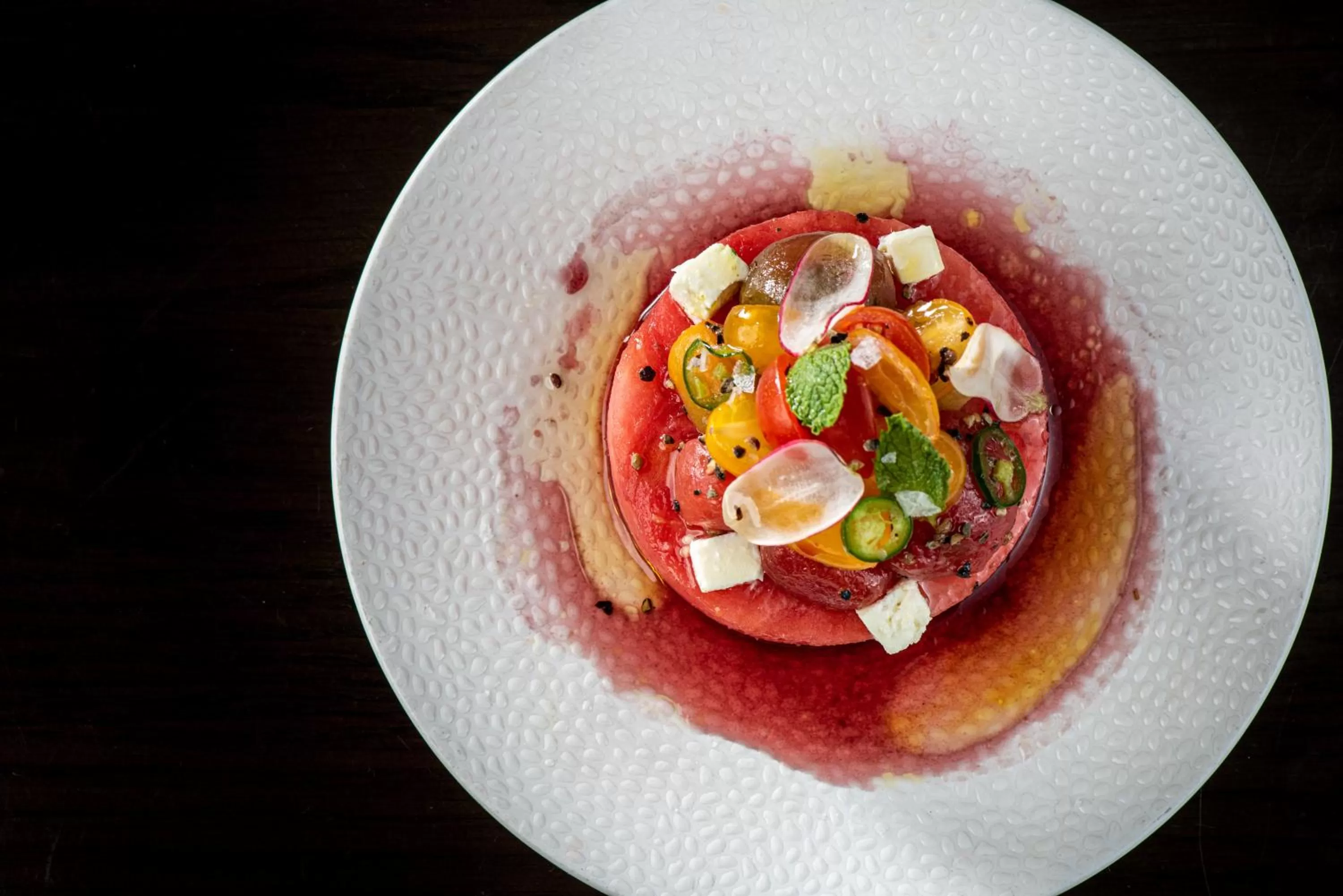 Food in The Betsy Hotel, South Beach