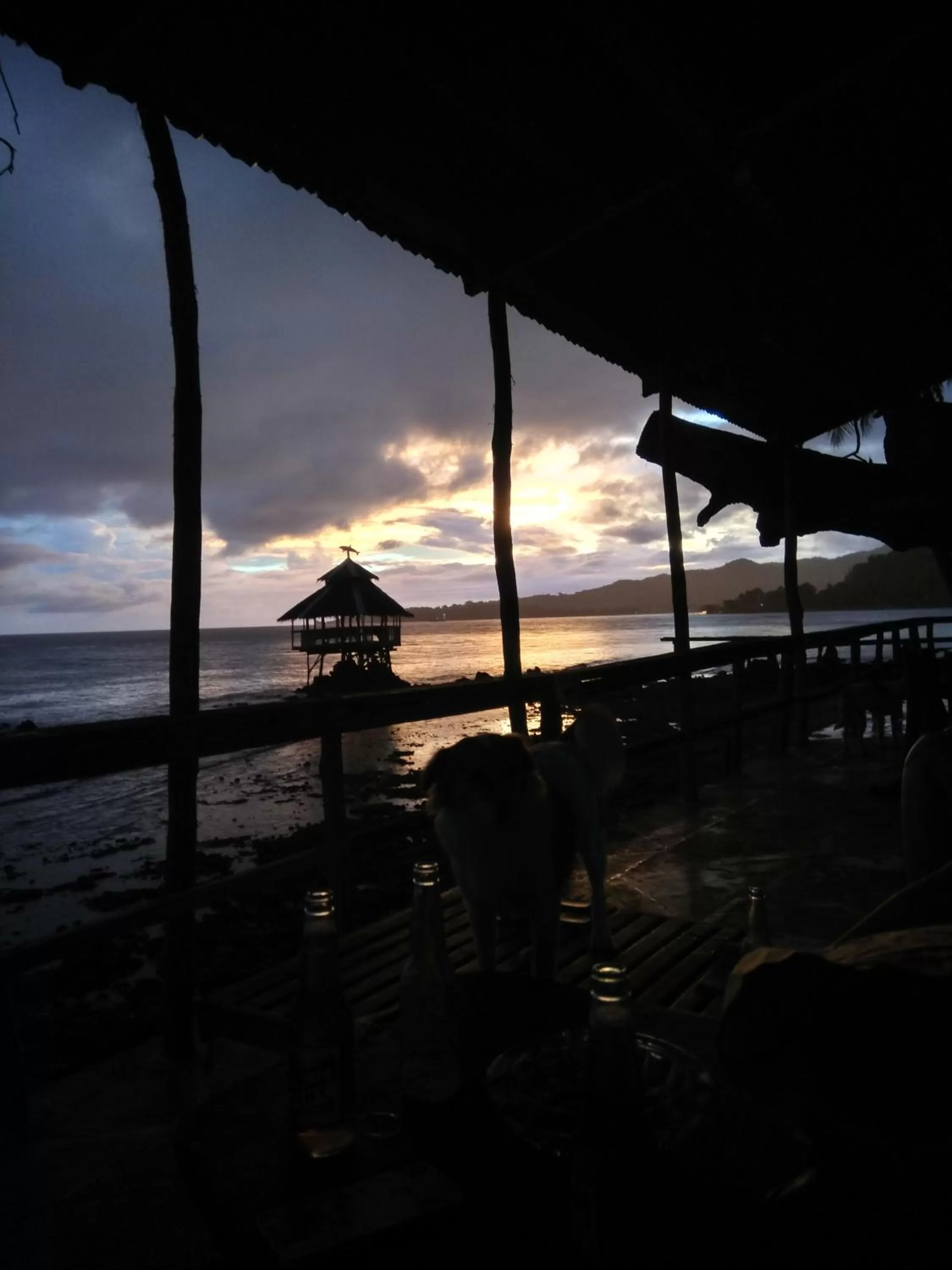 Sunset in Paseo Del Mar Seaside Inn