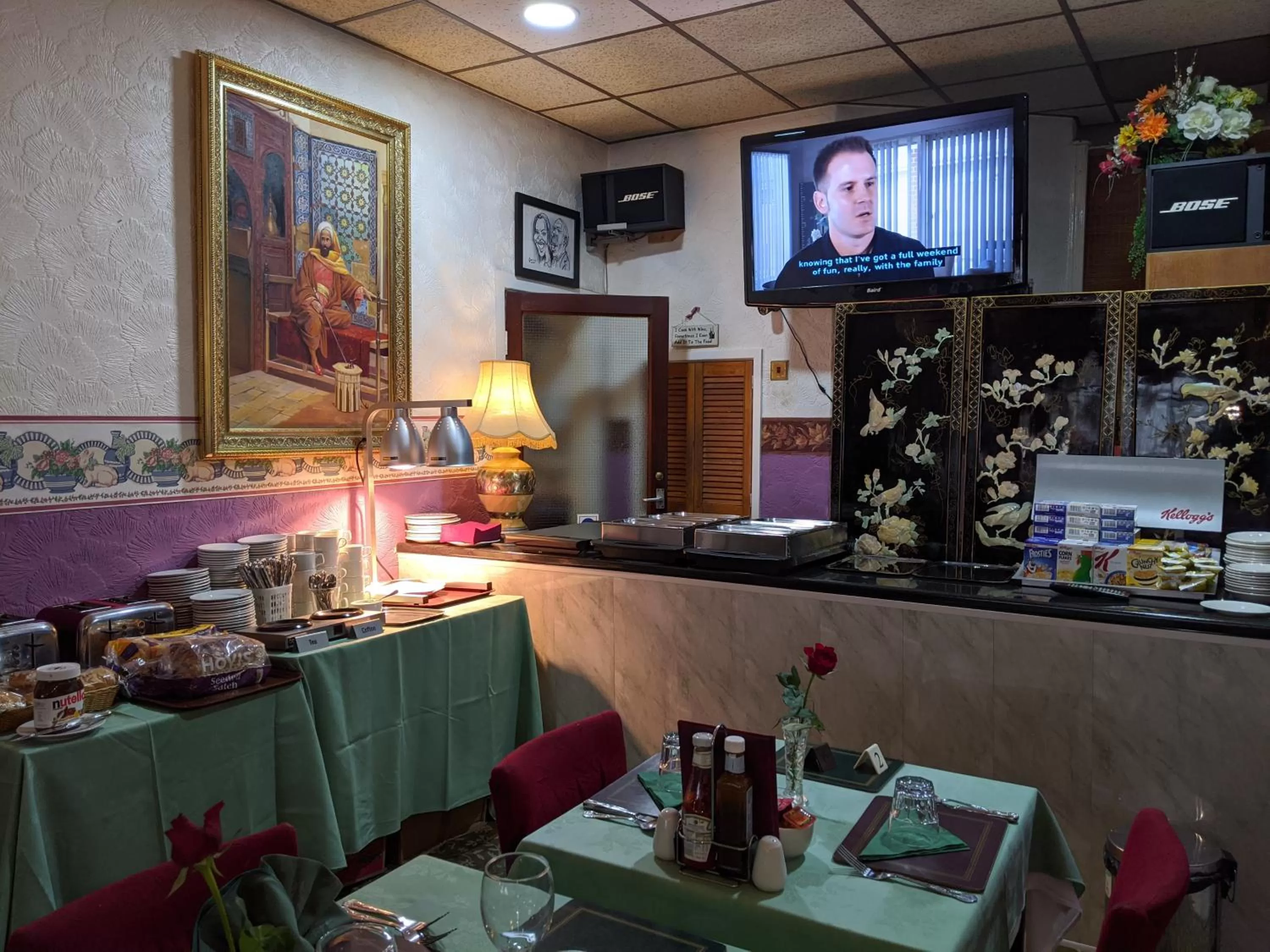 Breakfast in The New Guilderoy Hotel