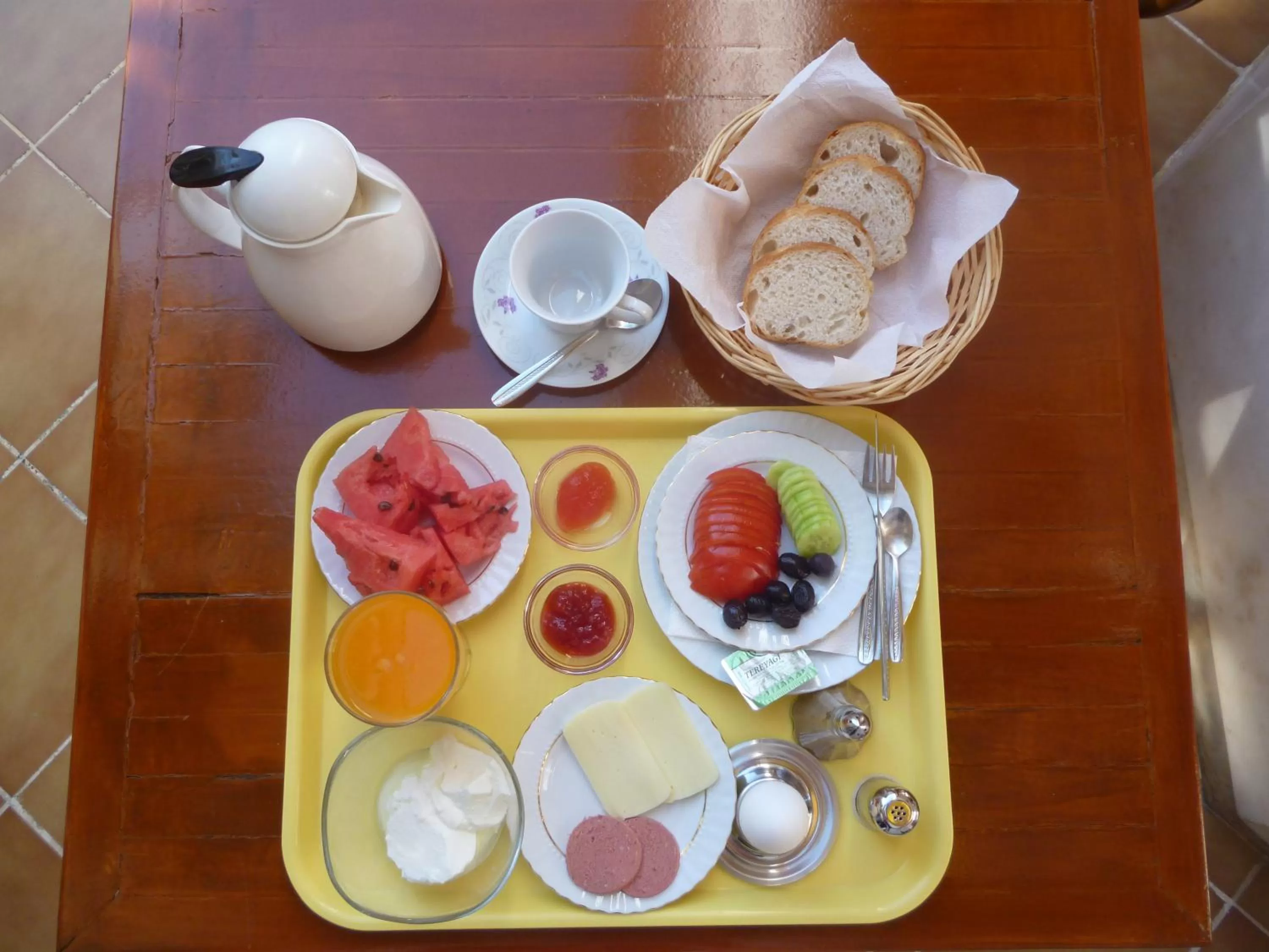 Breakfast in Frankfurt Hotel