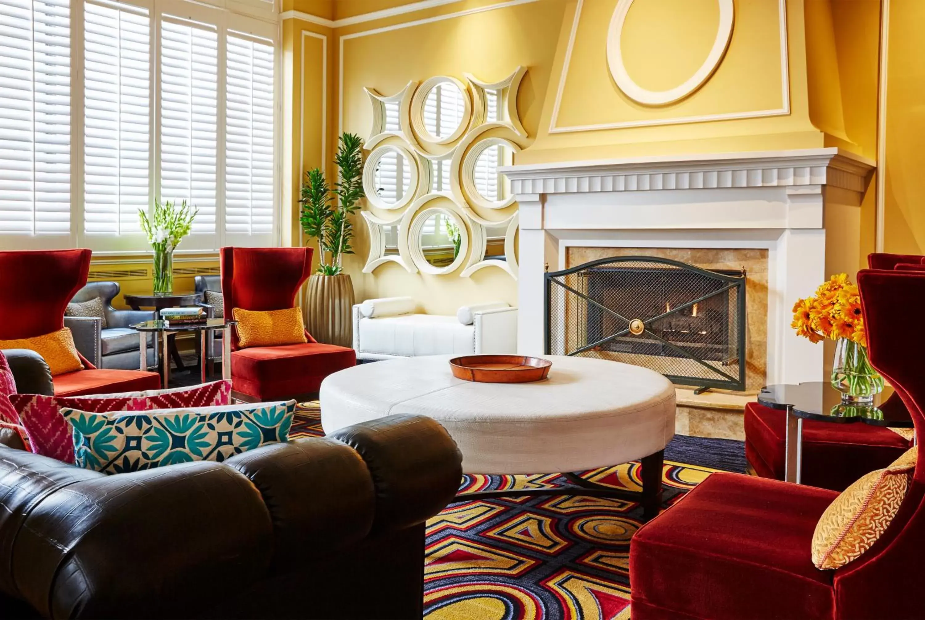 Decorative detail, Seating Area in Kimpton Hotel Monaco Salt Lake City, an IHG Hotel