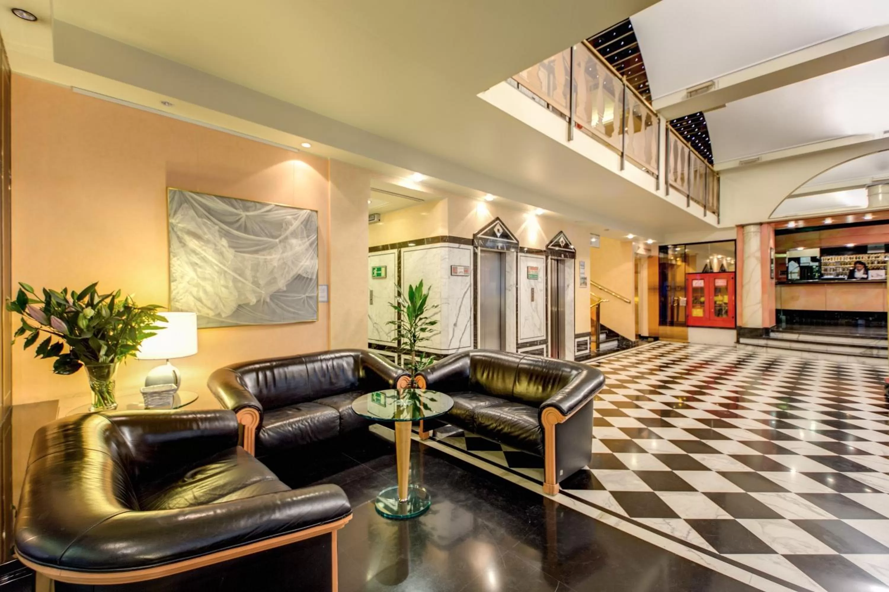 Lobby or reception in Brunelleschi Hotel