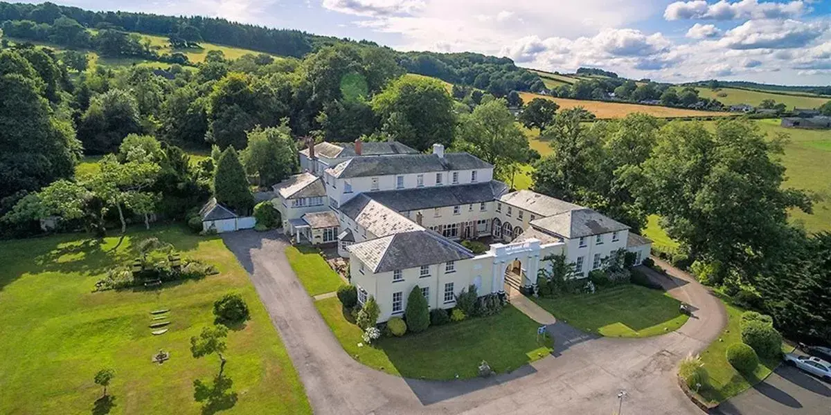 Property building, Bird's-eye View in Best Western Lord Haldon Hotel