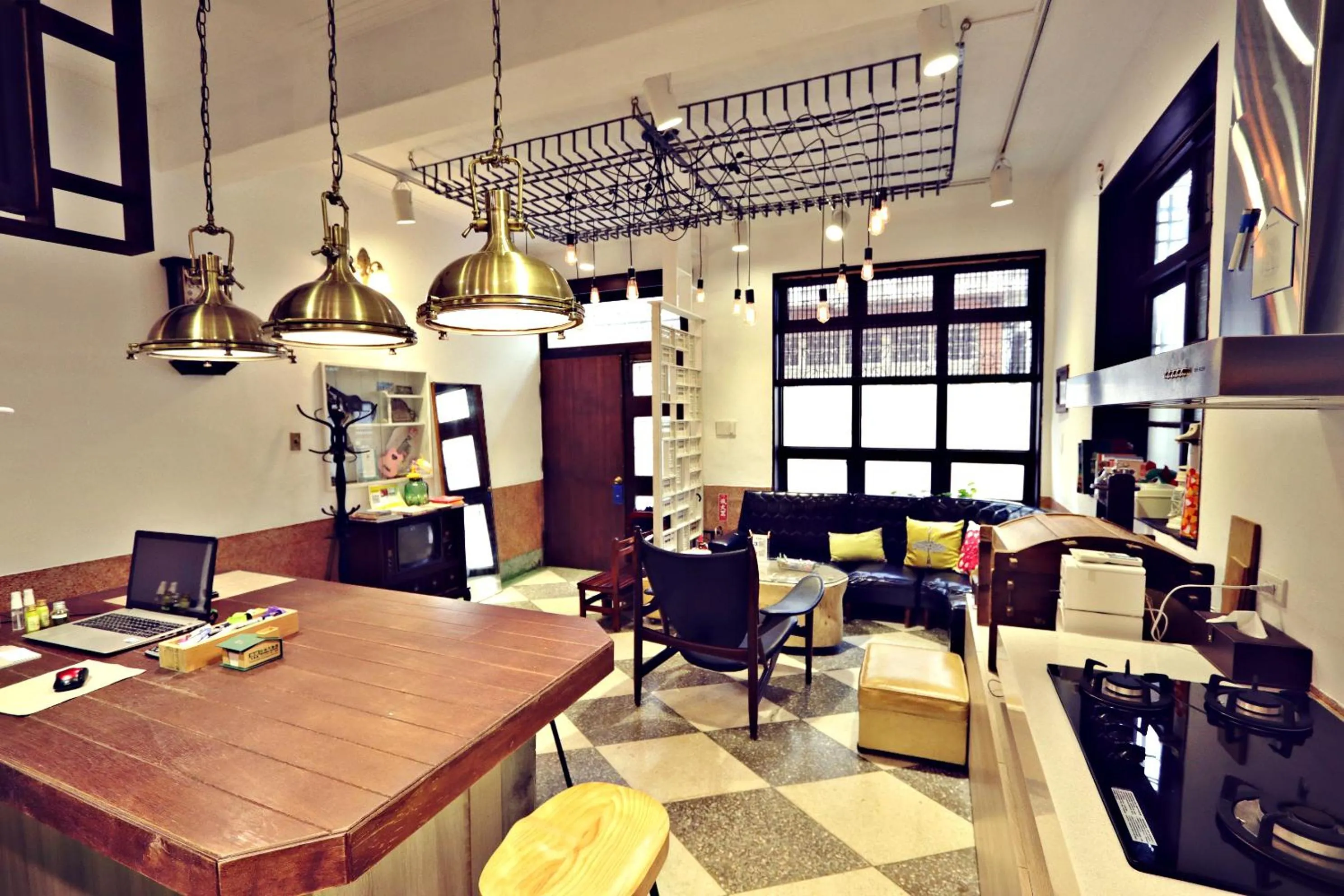 Lobby or reception in Chung Fu Inn