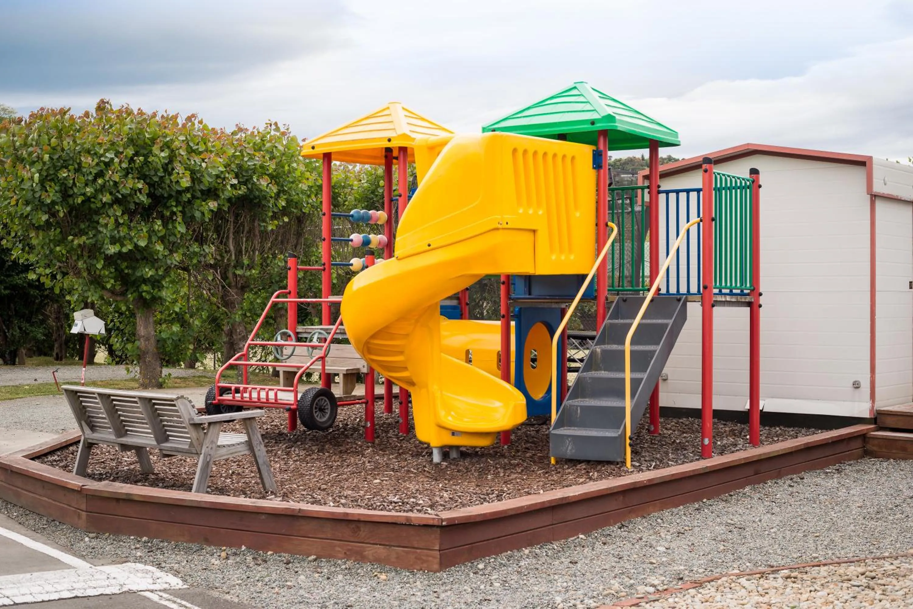 Children play ground in Nelson City TOP 10 Holiday Park