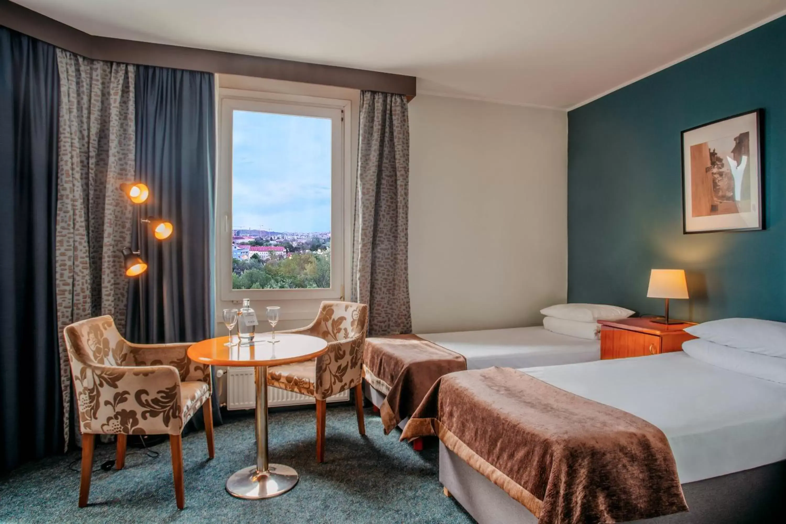 Bedroom in Plaza Prague Hotel - Czech Leading Hotels