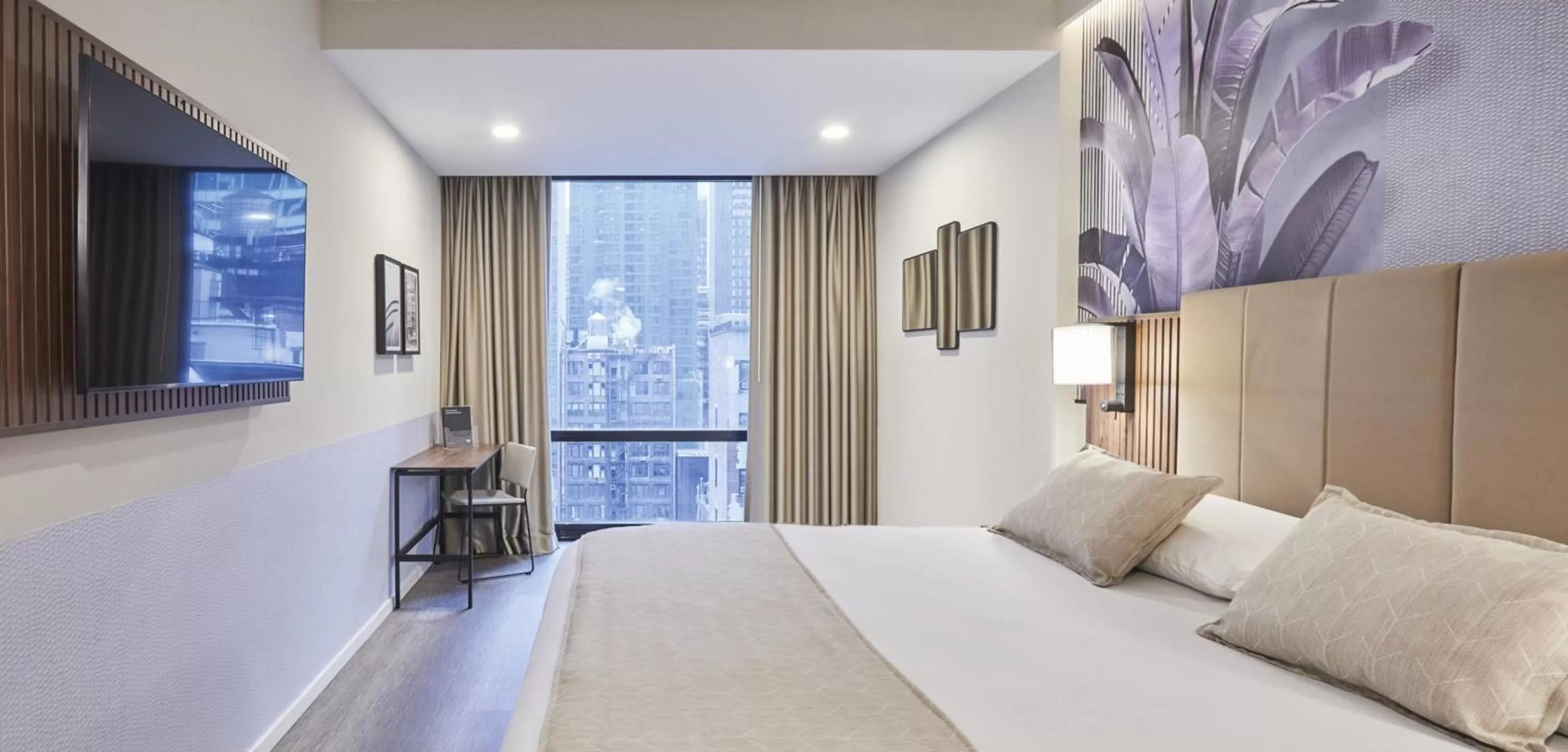 Bed in Riu Plaza Manhattan Times Square