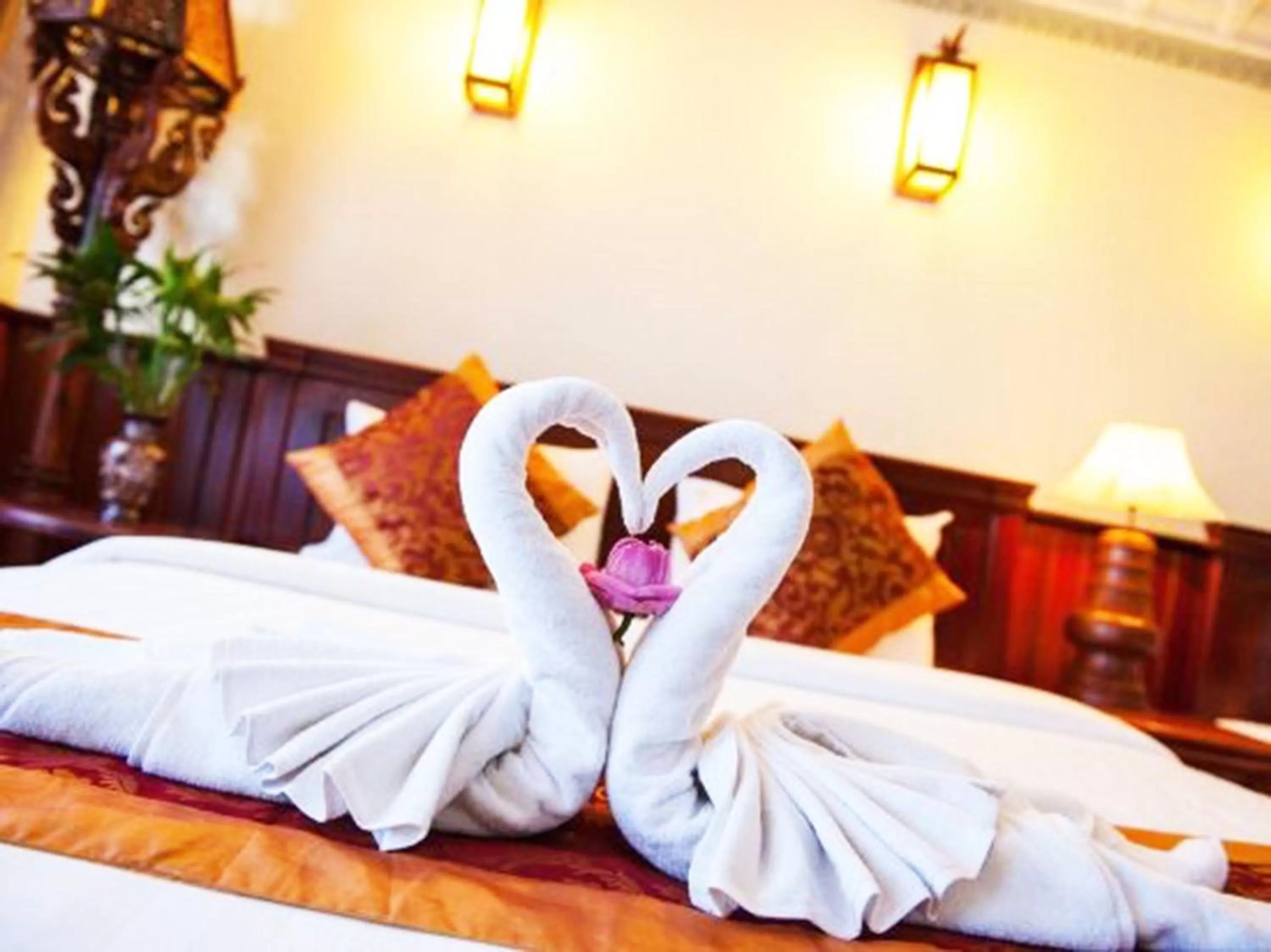 Decorative detail, Bed in Okay Boutique Hotel