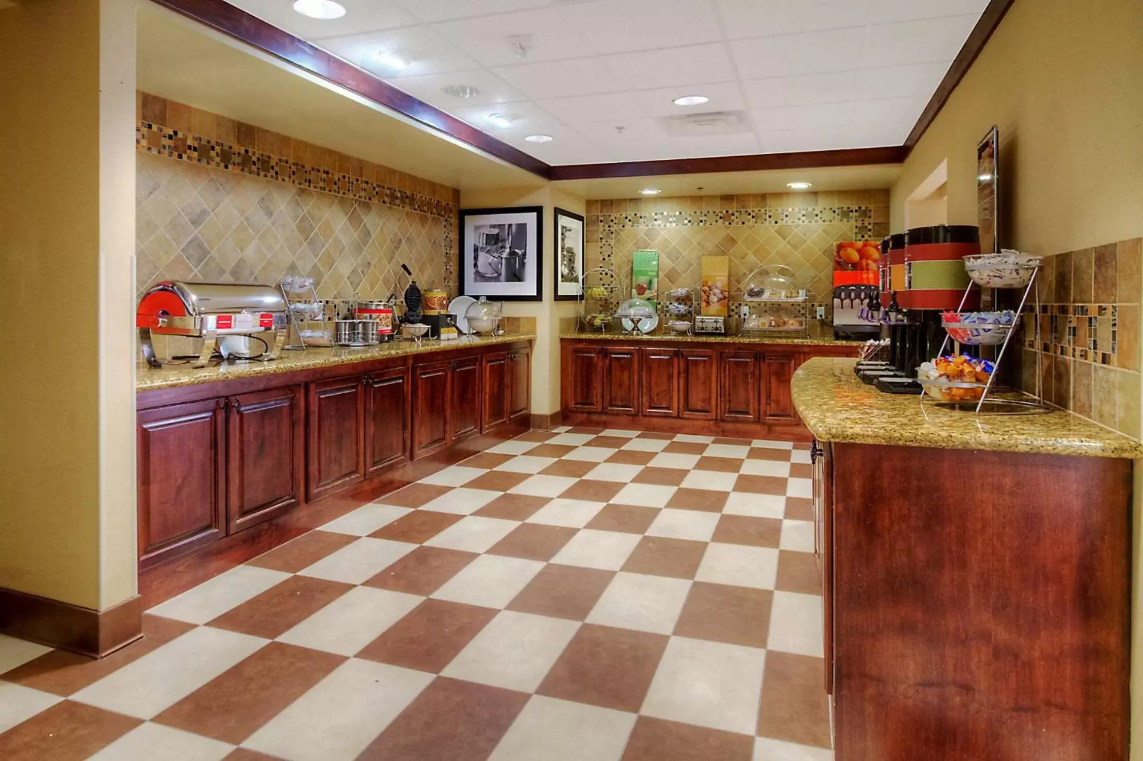 Dining area in Hampton Inn & Suites Altus