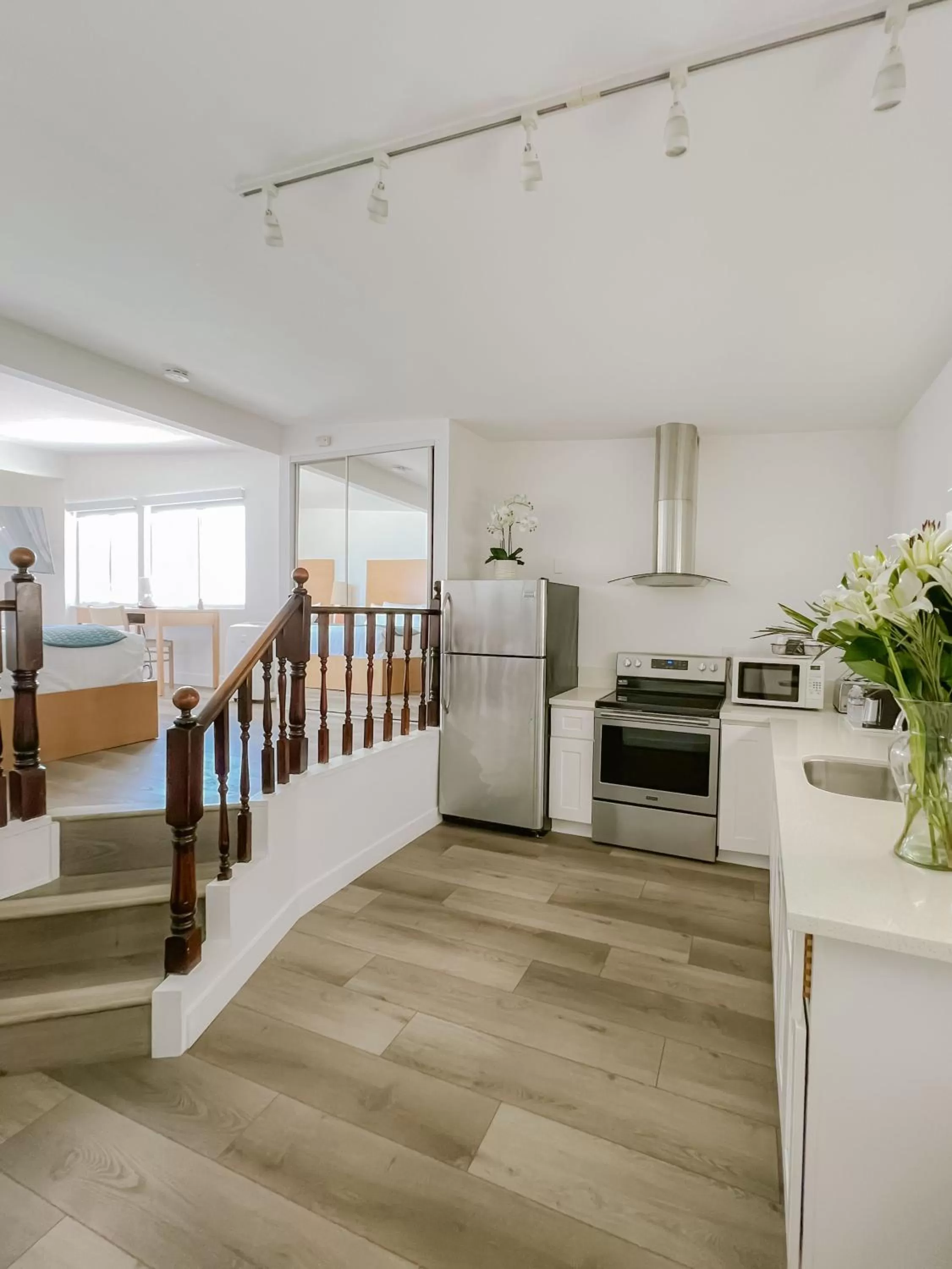 kitchen in Capri Laguna on the Beach - A Boutique Hotel