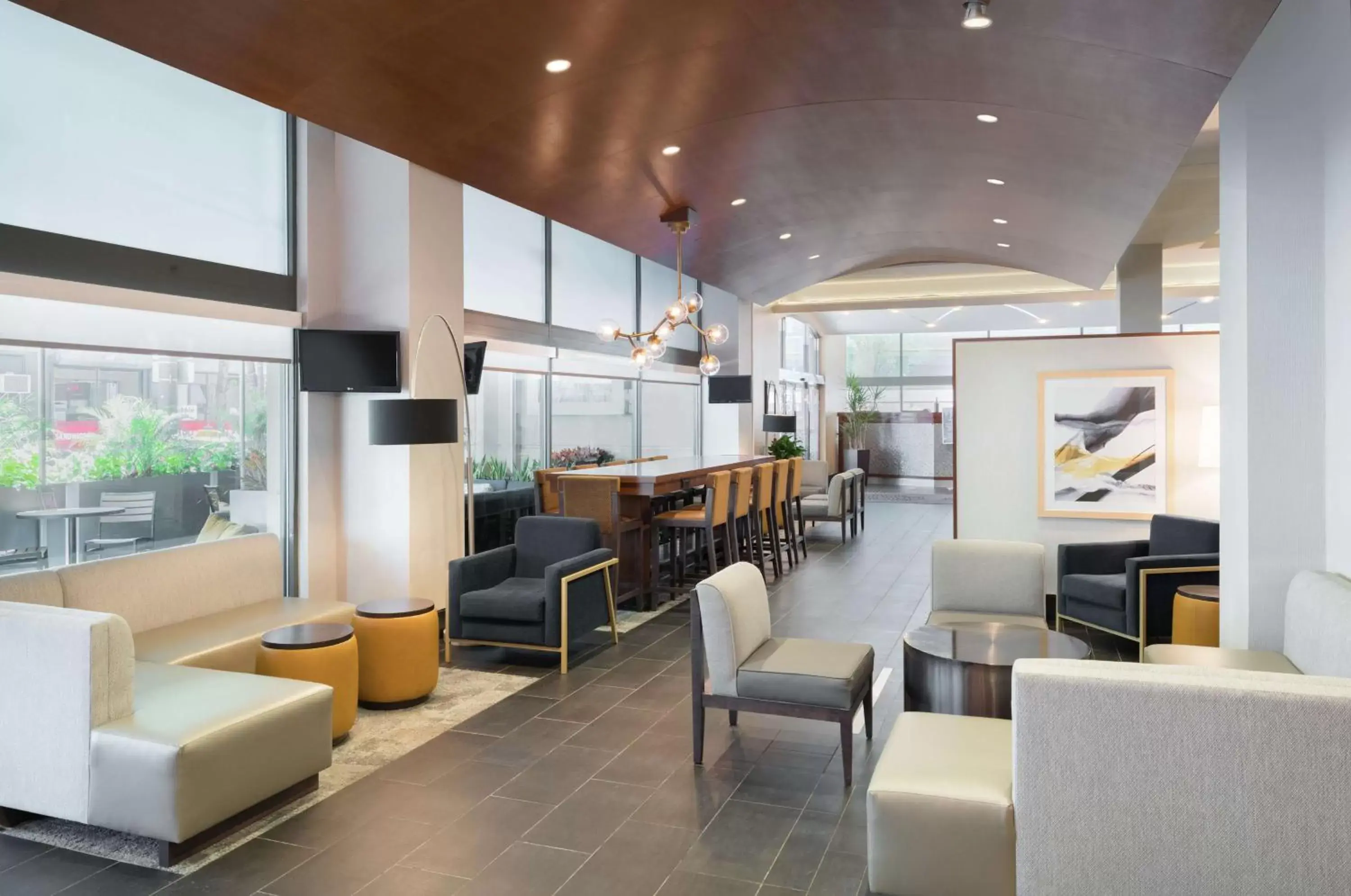 Lobby or reception in Hampton Inn Philadelphia Center City-Convention Center Lobby or reception in Hampton Inn Philadelphia Center City-Convention Center