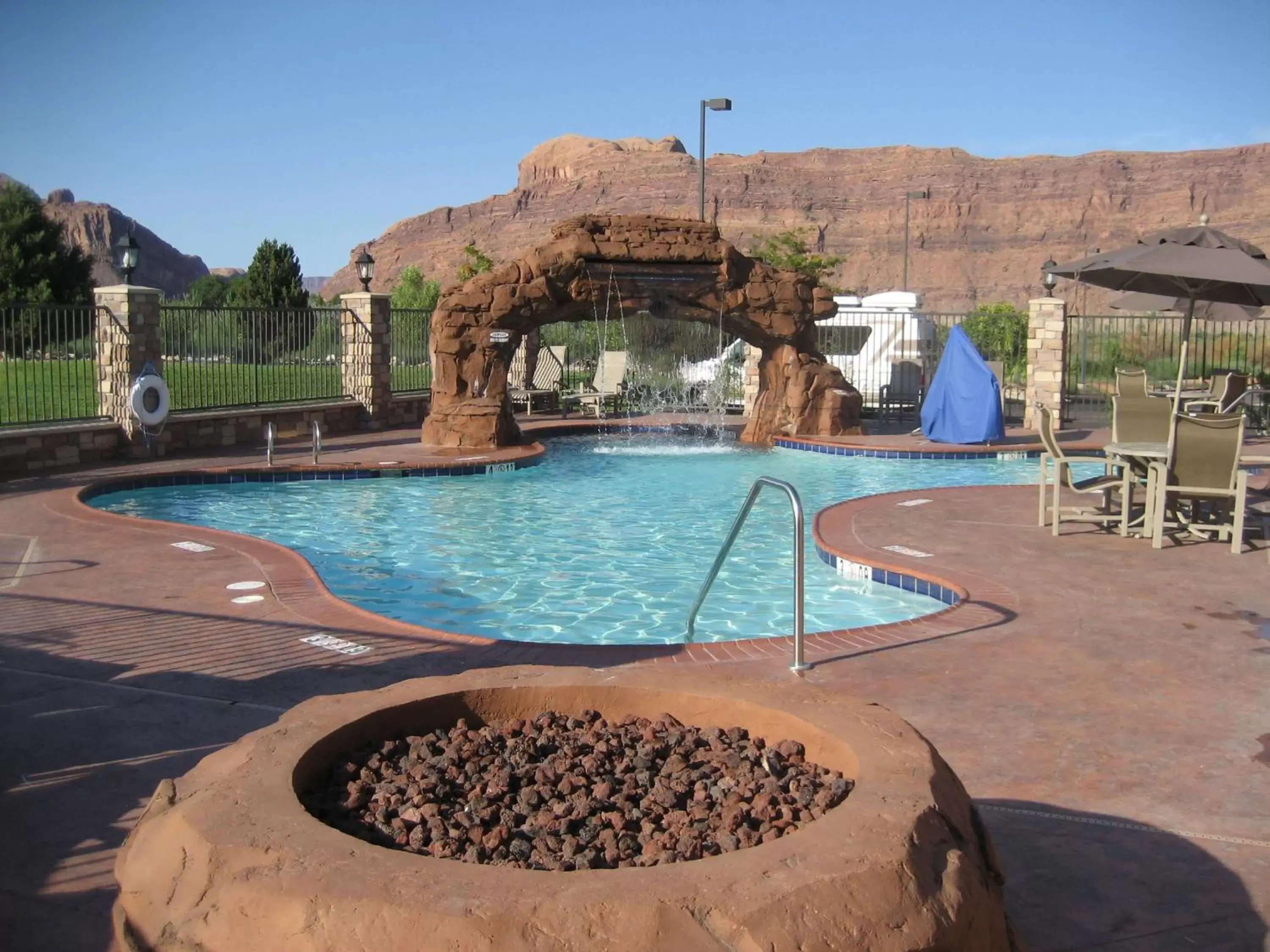 Swimming Pool in Holiday Inn Express Hotel & Suites Moab, an IHG Hotel