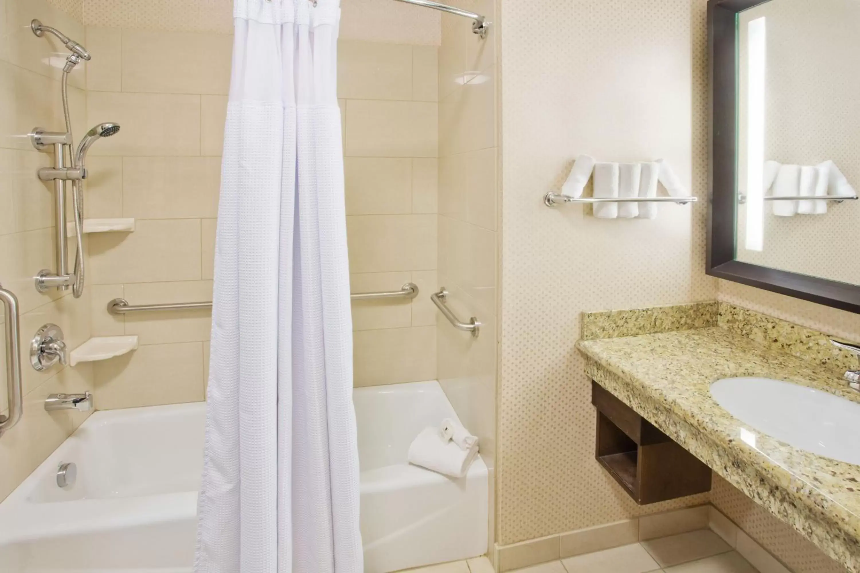 Bathroom in Crowne Plaza Anchorage-Midtown, an IHG Hotel