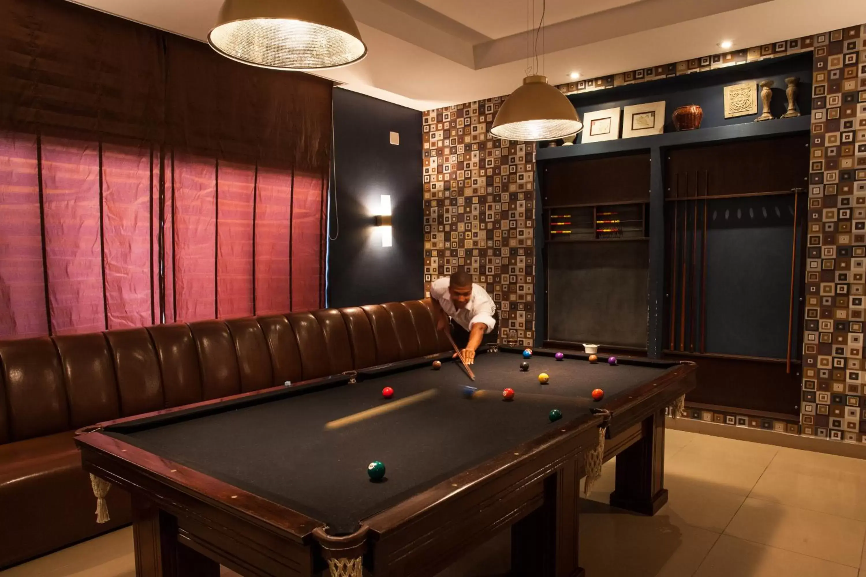 Game Room, Billiards in Parque Balneário Santos by Atlantica Hotels
