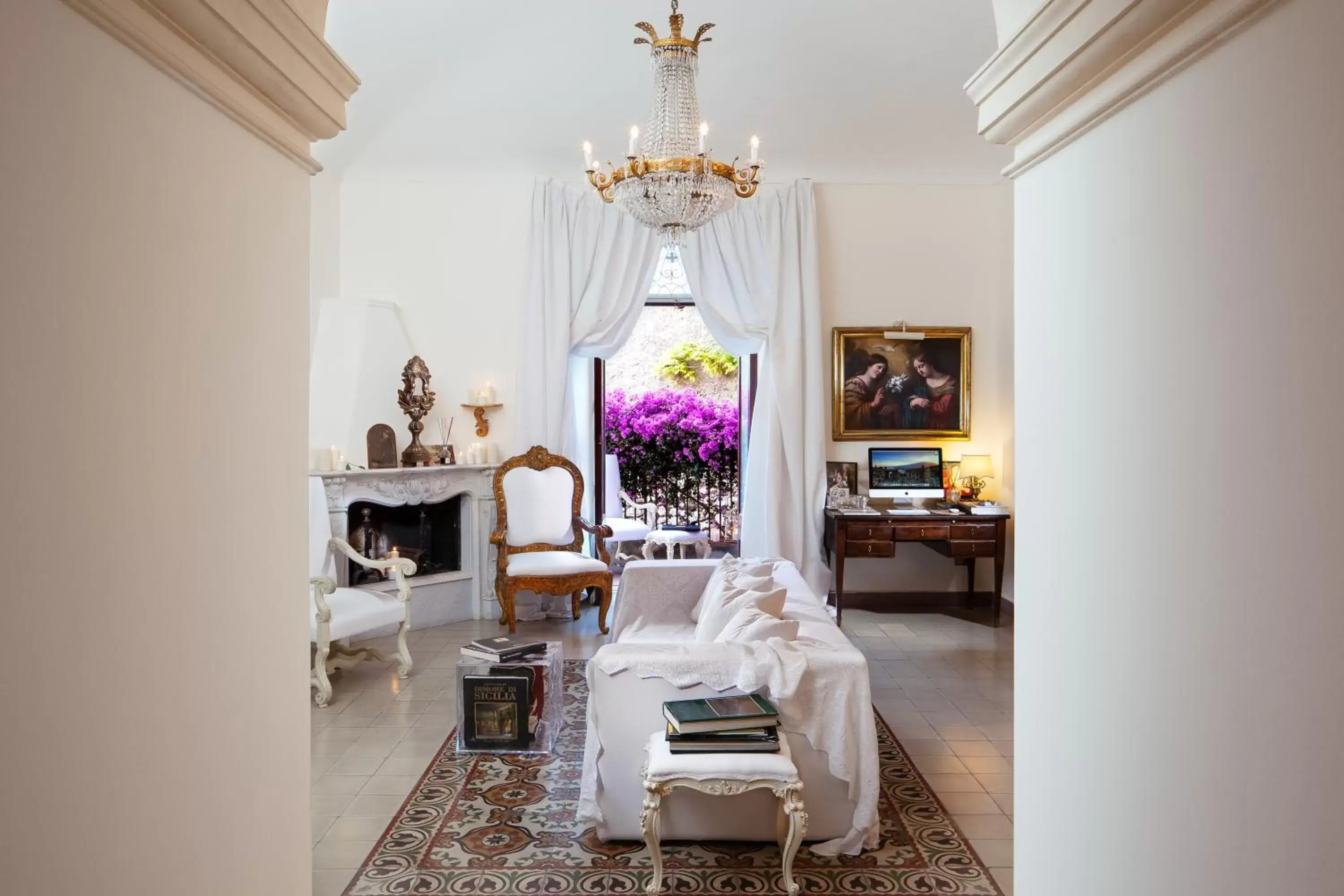 Lobby or reception, Bed in Hotel Villa Taormina Lobby or reception, Bed in Hotel Villa Taormina