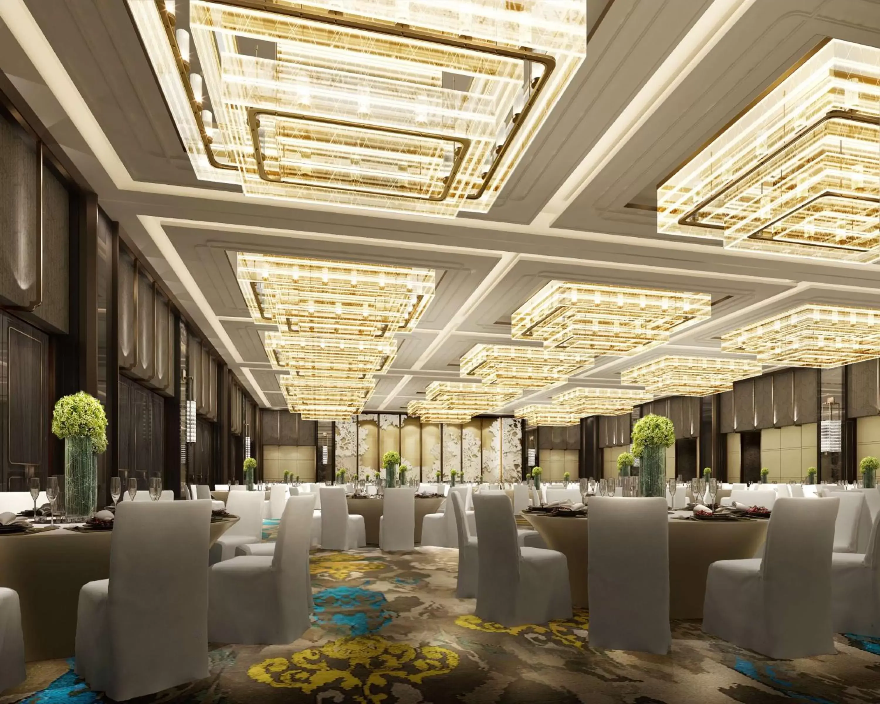 Meeting/conference room, Restaurant/Places to Eat in Hilton Fuzhou