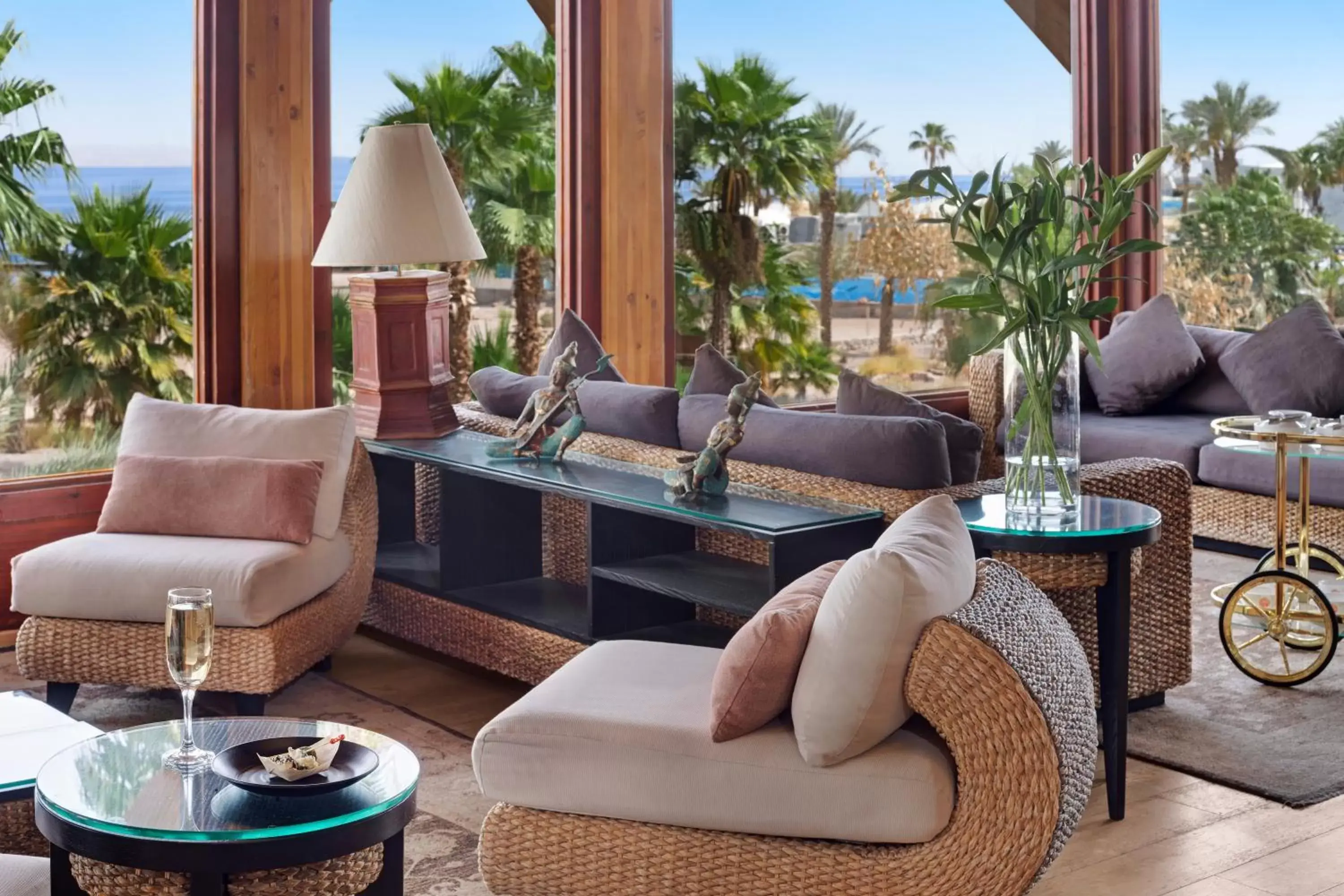 Lobby or reception, Seating Area in Orchid Eilat Hotel