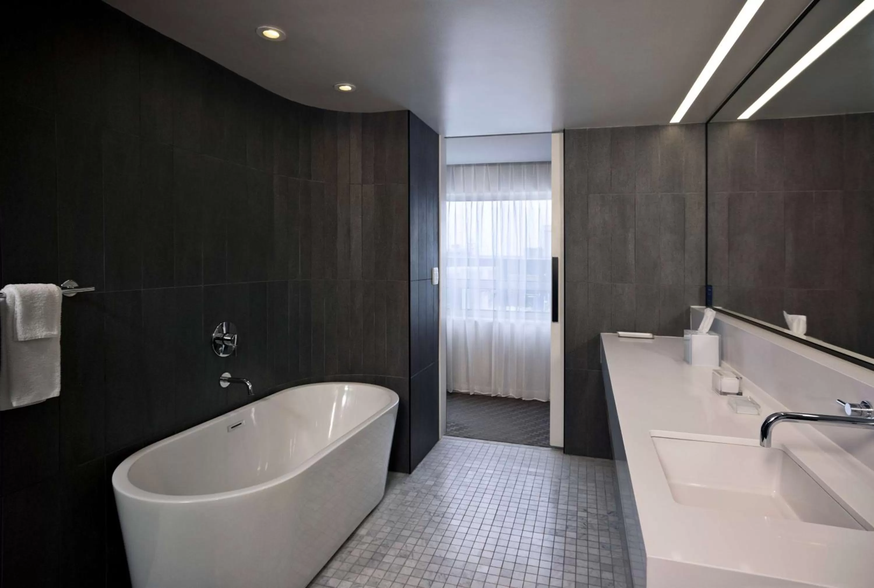 Bathroom in The Statler Dallas, Curio Collection By Hilton