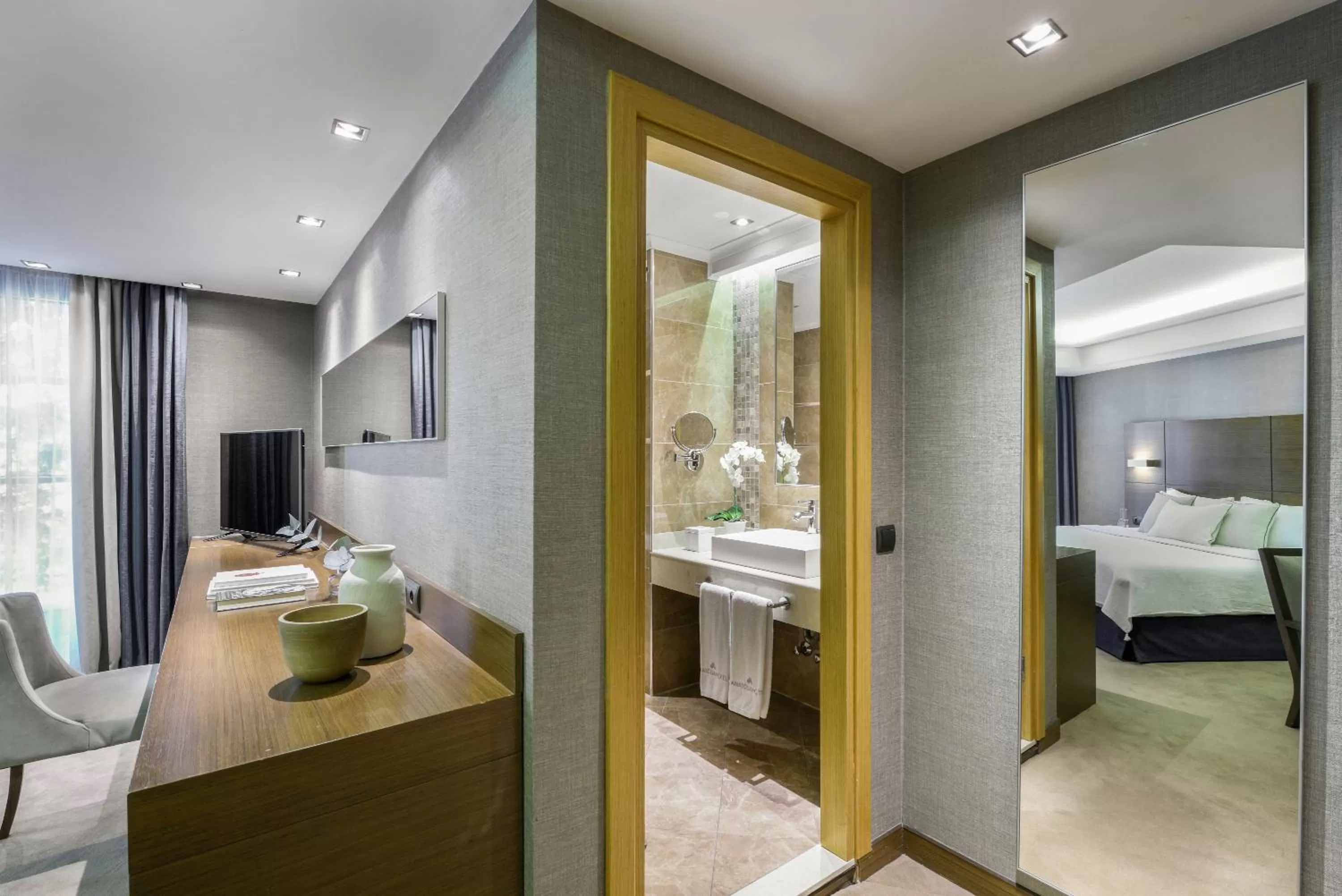 Bed in Anatolia Hotel