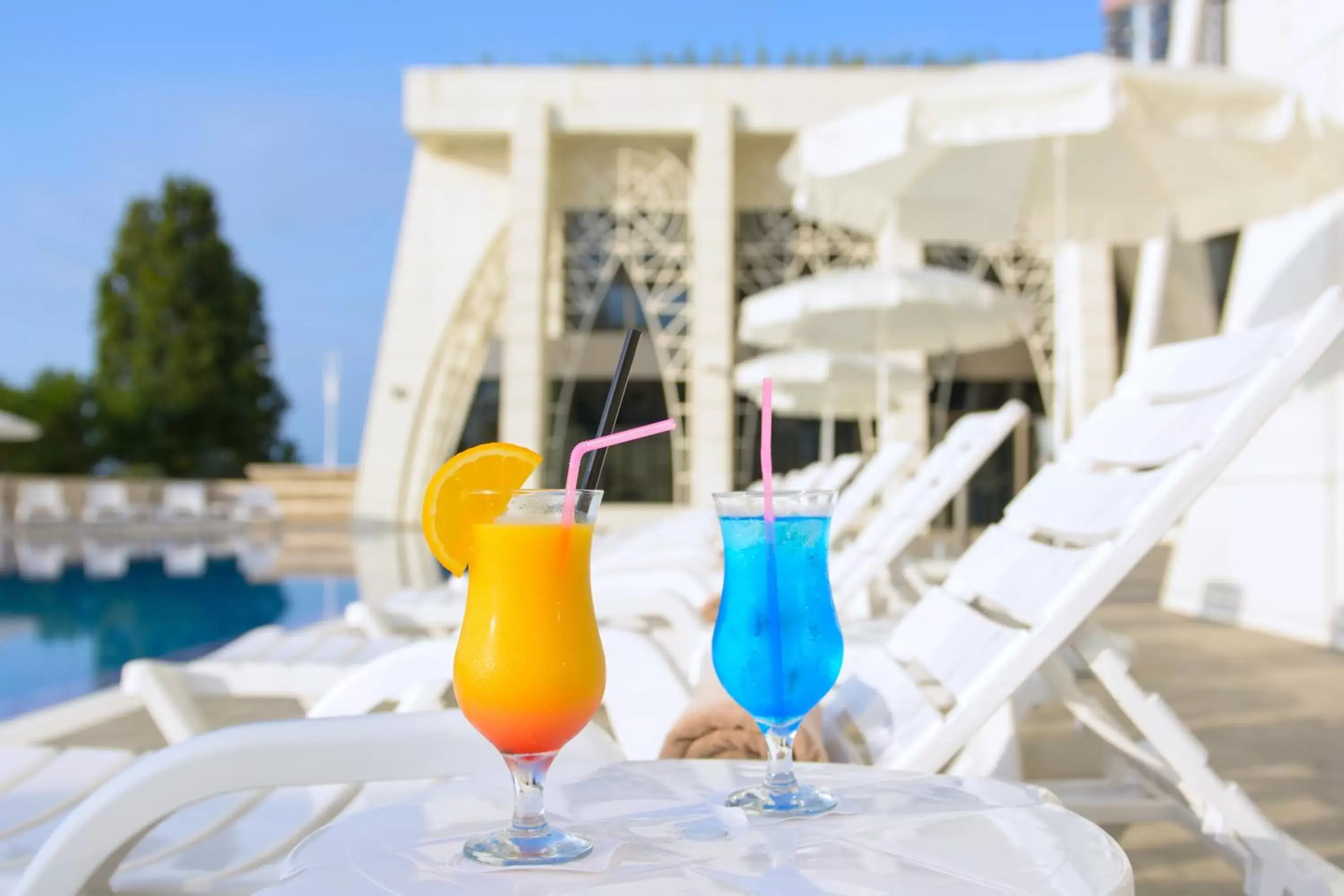 Swimming pool in The Grand Gloria Hotel Swimming pool in The Grand Gloria Hotel