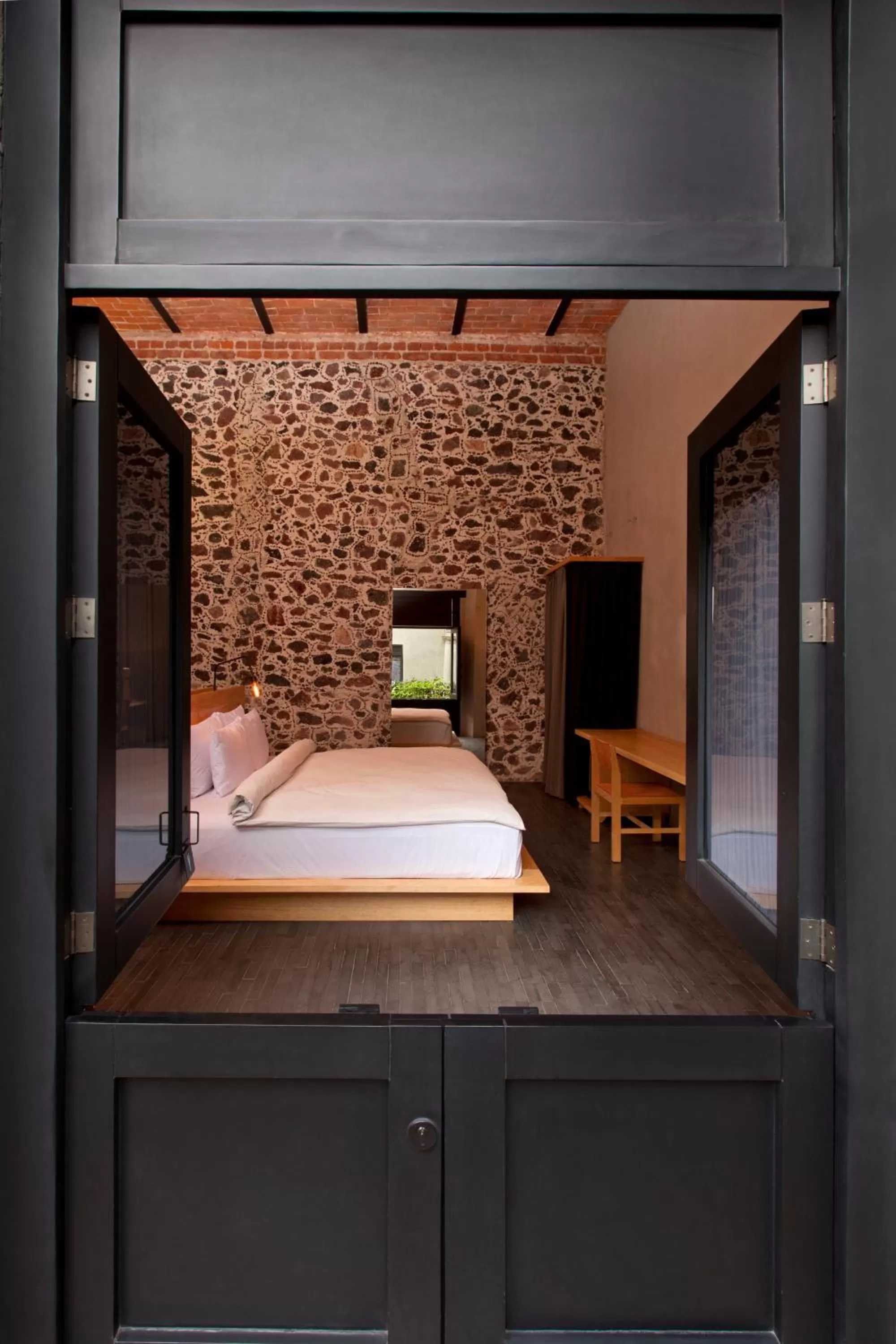 Bedroom, Bed in Downtown Mexico