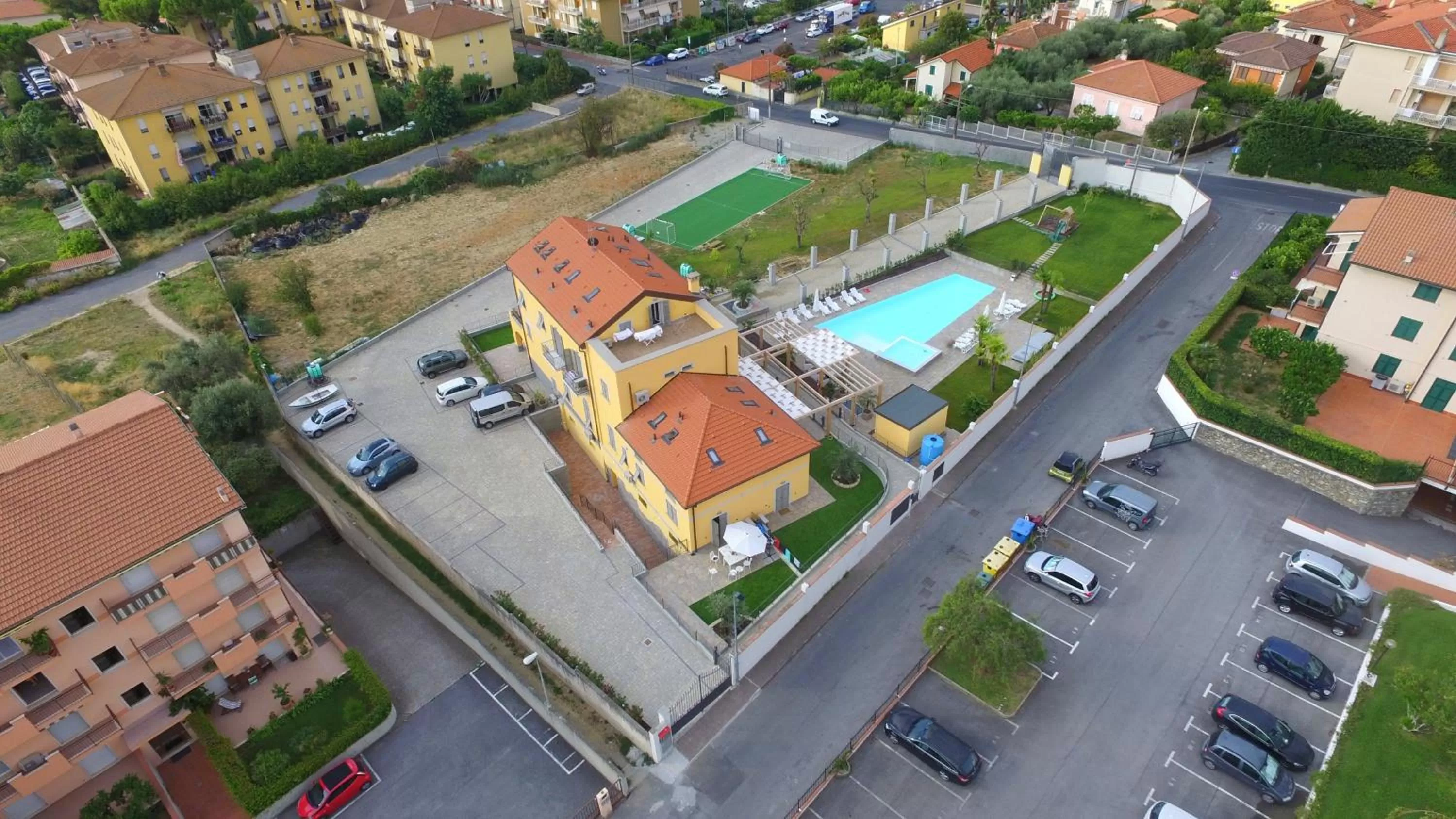 Bird's-eye View in Villa Canepa