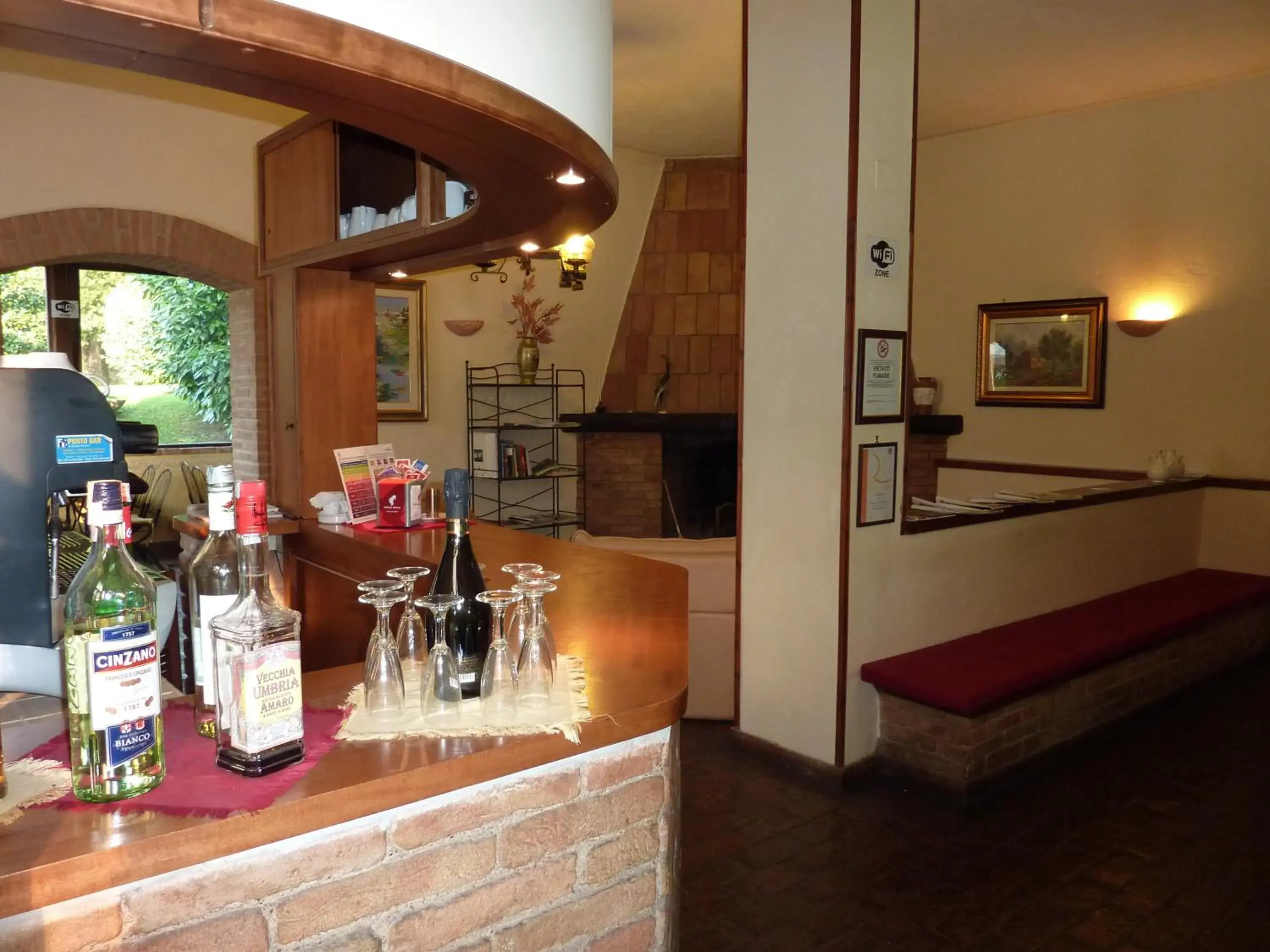 Lounge or bar in La Rocca