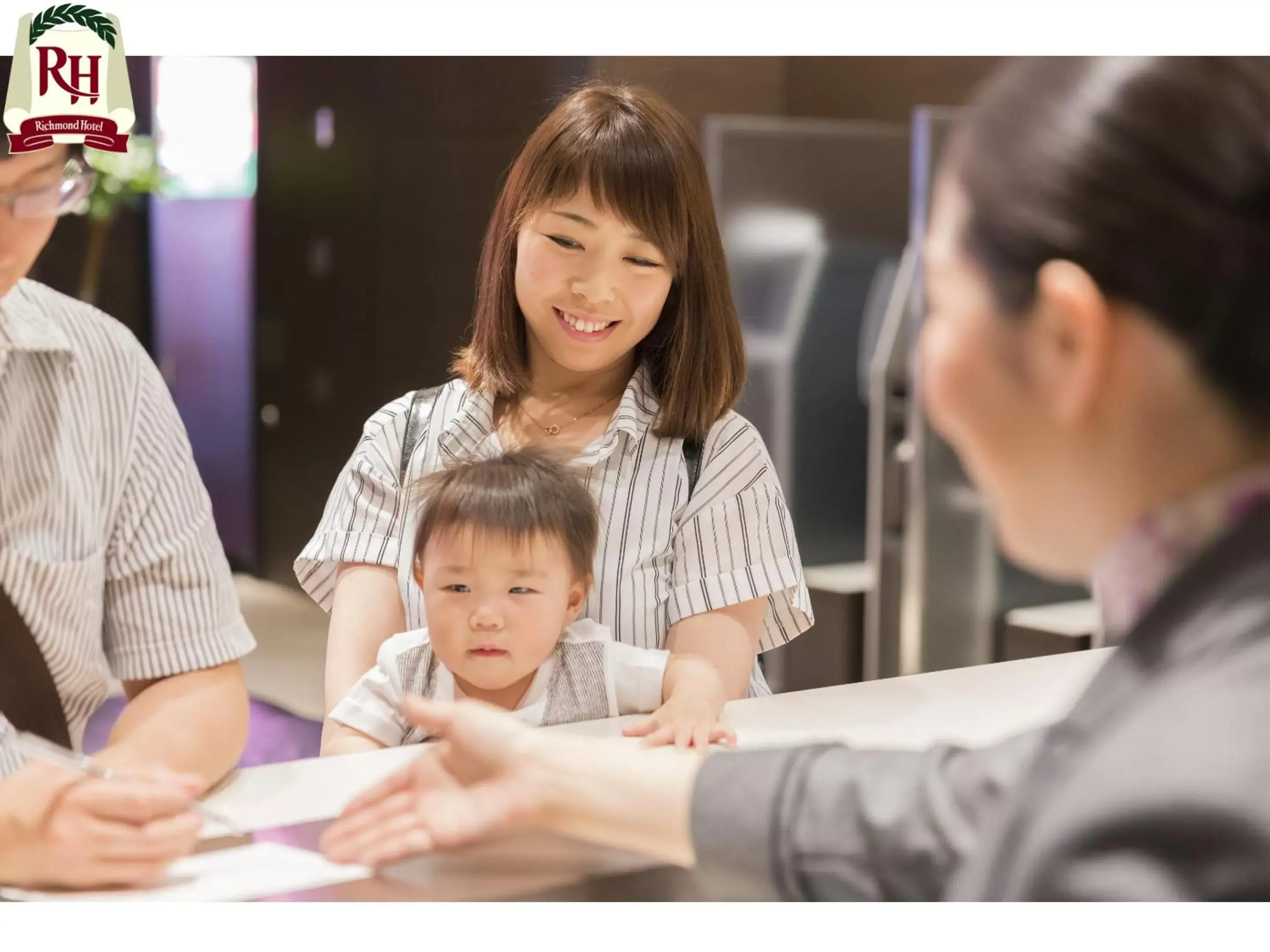 Lobby or reception in Richmond Hotel Namba Daikokucho