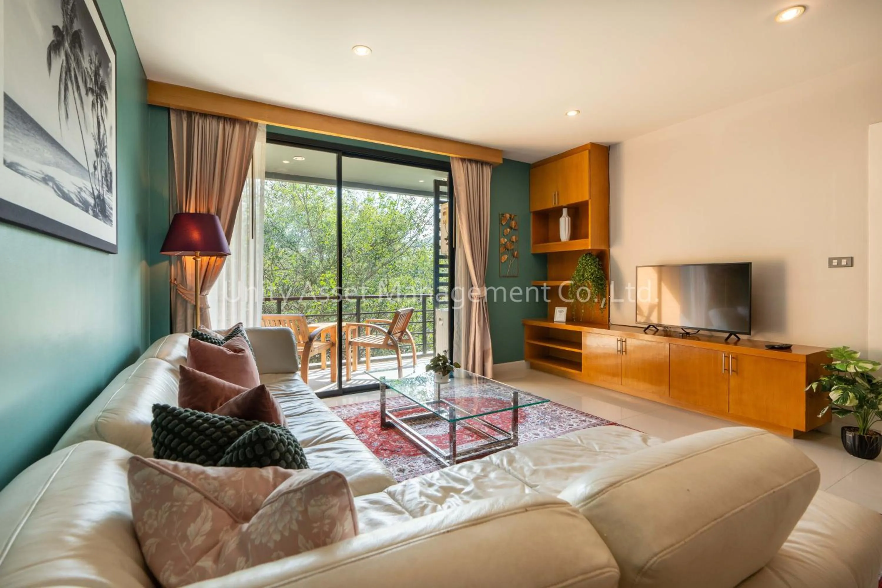 Living room in The Unity and The Bliss Patong Residence